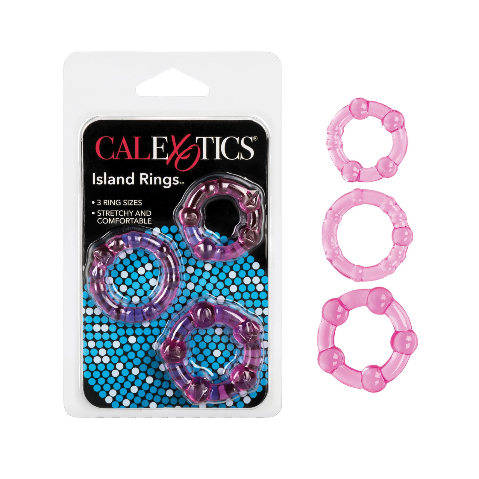 Silicone Island Rings - Pink Silicone Island Rings - Pink