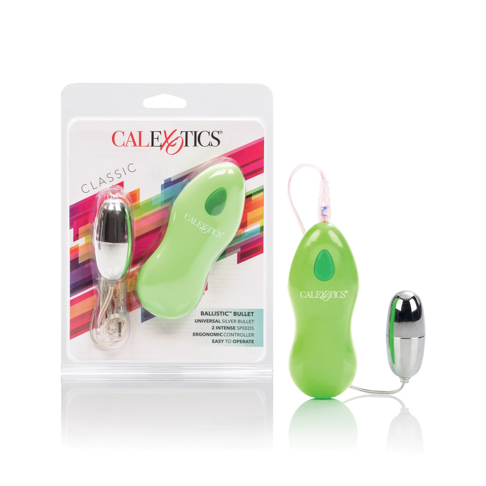 Ballistic Bullet Green - Discreet Powerful Stimulation Ballistic Bullet Green - Discreet Powerful Stimulation
