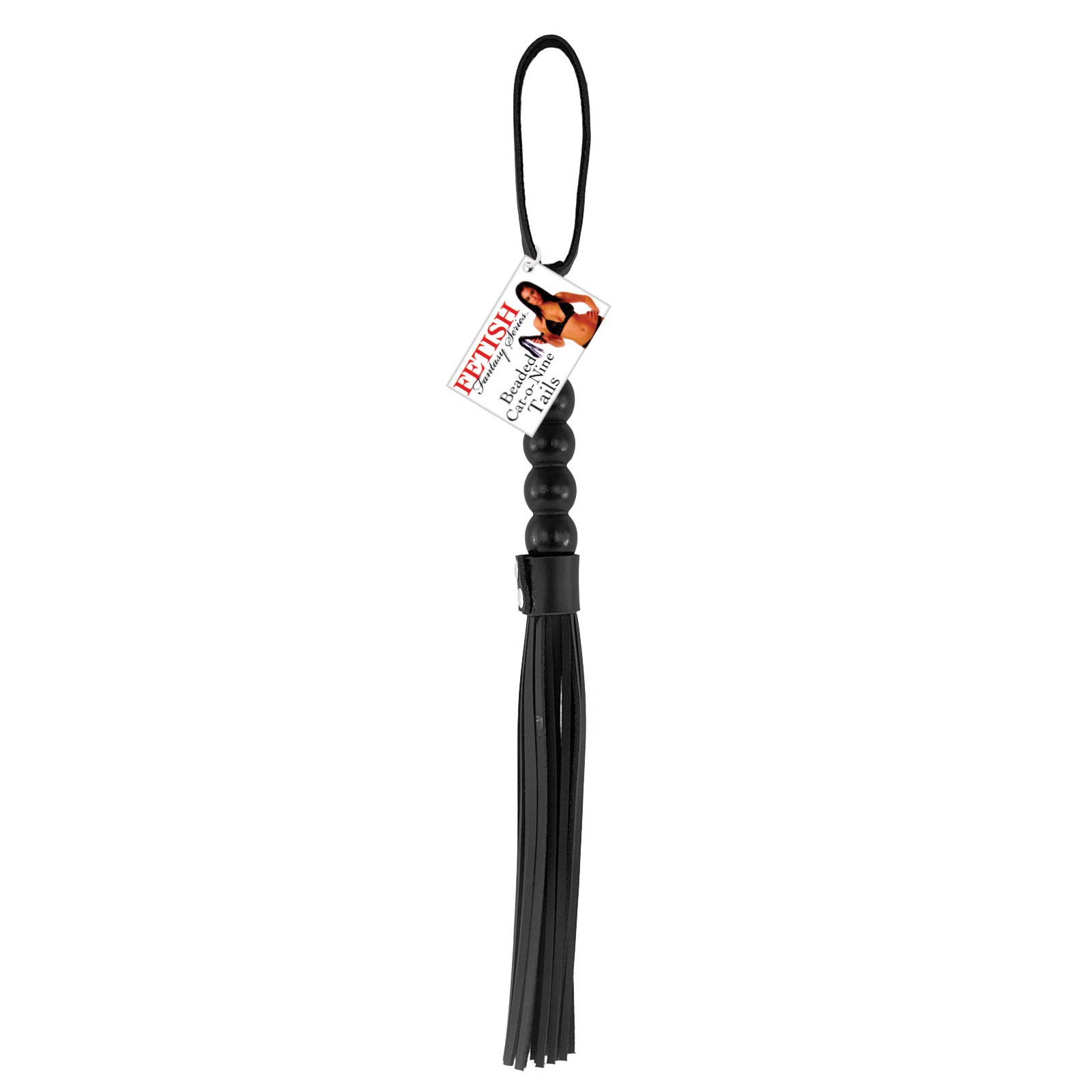 Cat O' Nine Tails con Perlas para Juegos BDSM Cat O' Nine Tails con Perlas para Juegos BDSM
