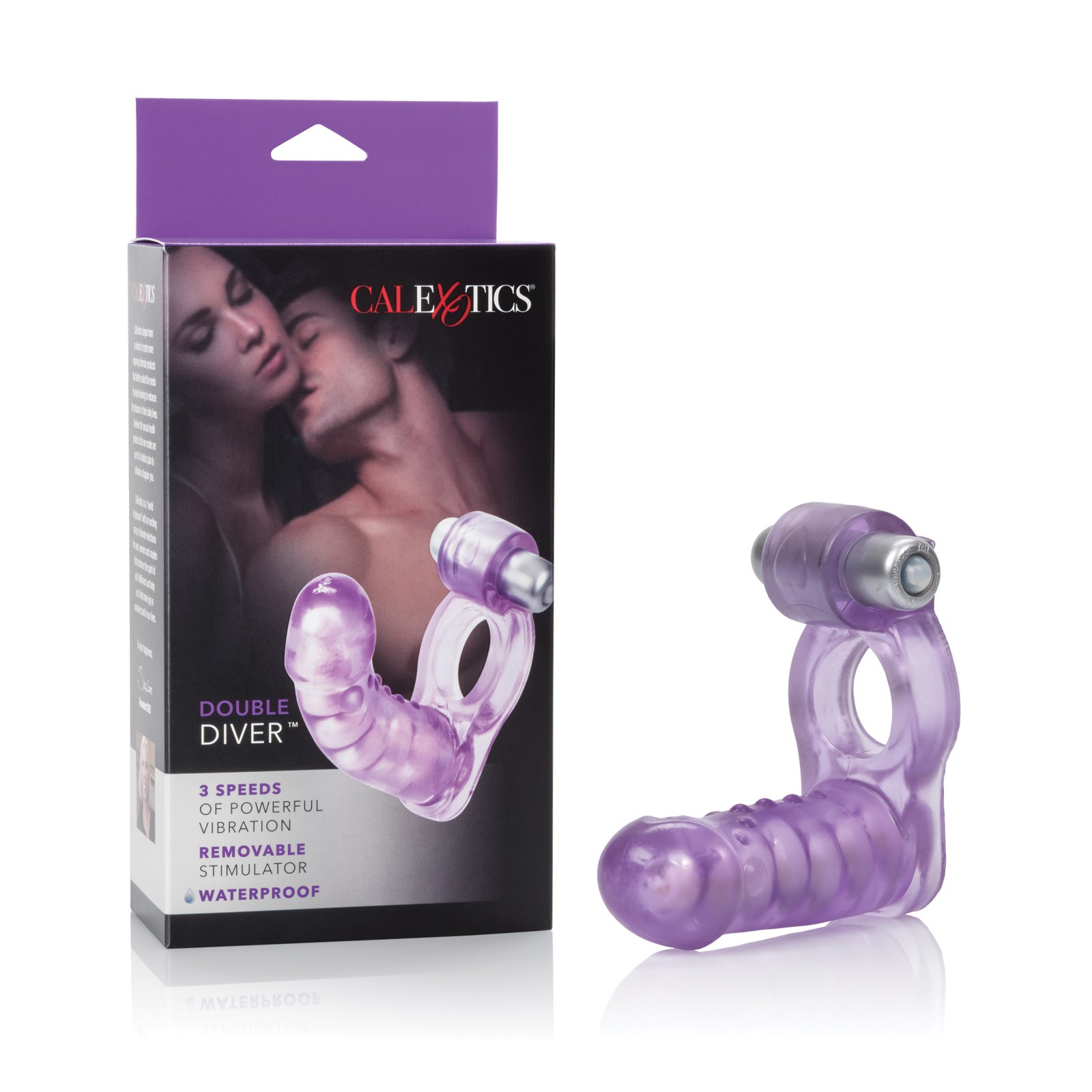 Mejorador Vibrante Double Diver Penetrador Flexible Mejorador Vibrante Double Diver Penetrador Flexible