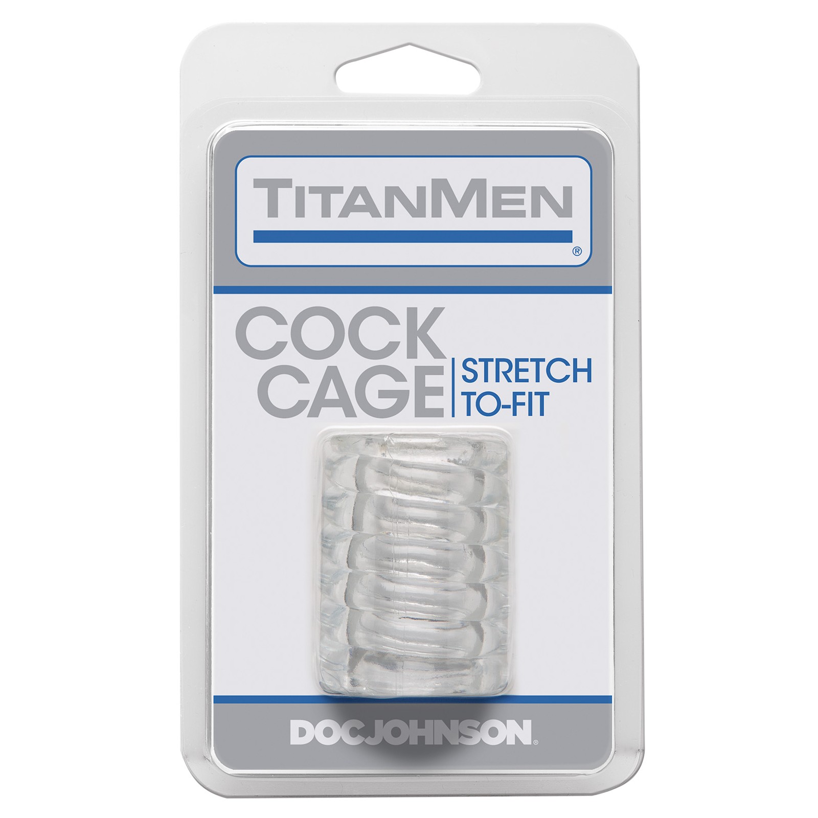 Titanmen Tools Cock Cage Clear Titanmen Tools Cock Cage Clear