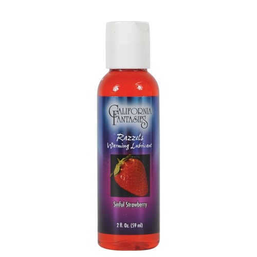 Razzels Warming Lubricant Sinful Strawberry Flavored