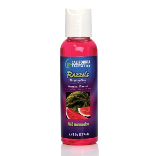 Razzels Warming Lubricant Wild Watermelon 2.5 oz