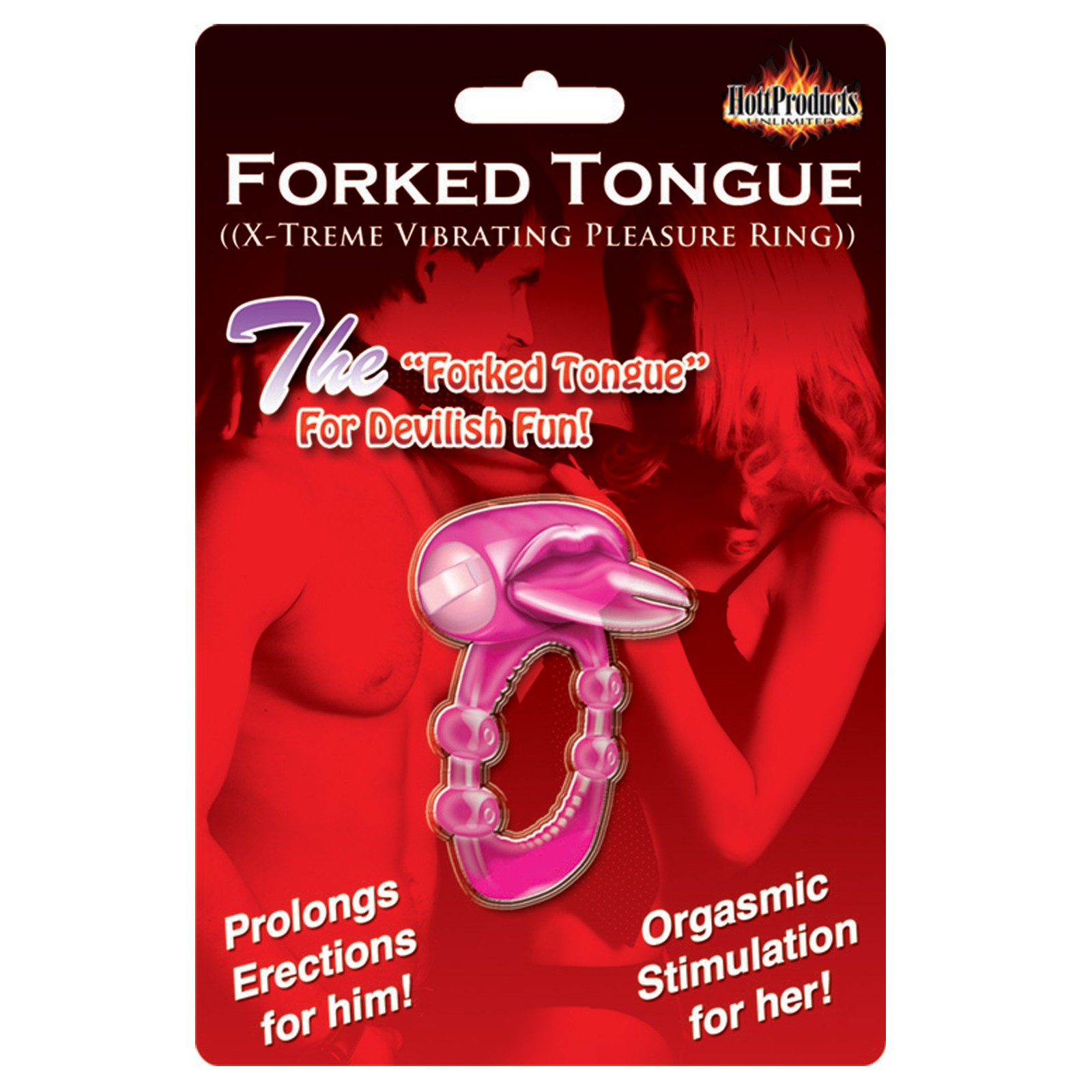 Anillo Vibrante Forked Tongue X-treme - Magenta Anillo Vibrante Forked Tongue X-treme - Magenta