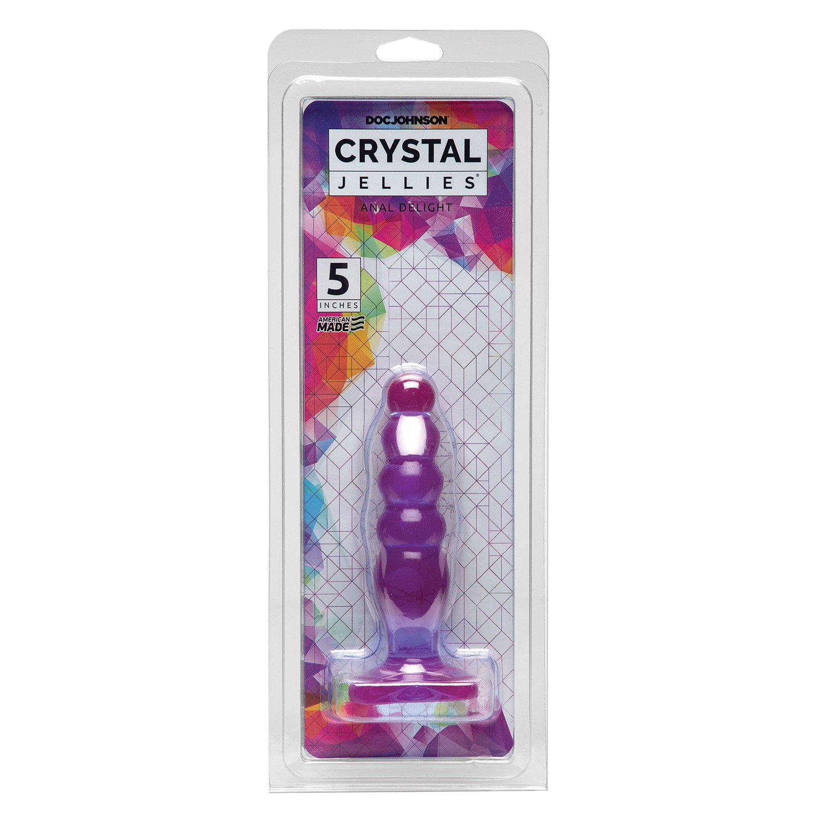 Placer Anal Crystal Jellies Púrpura Placer Anal Crystal Jellies Púrpura