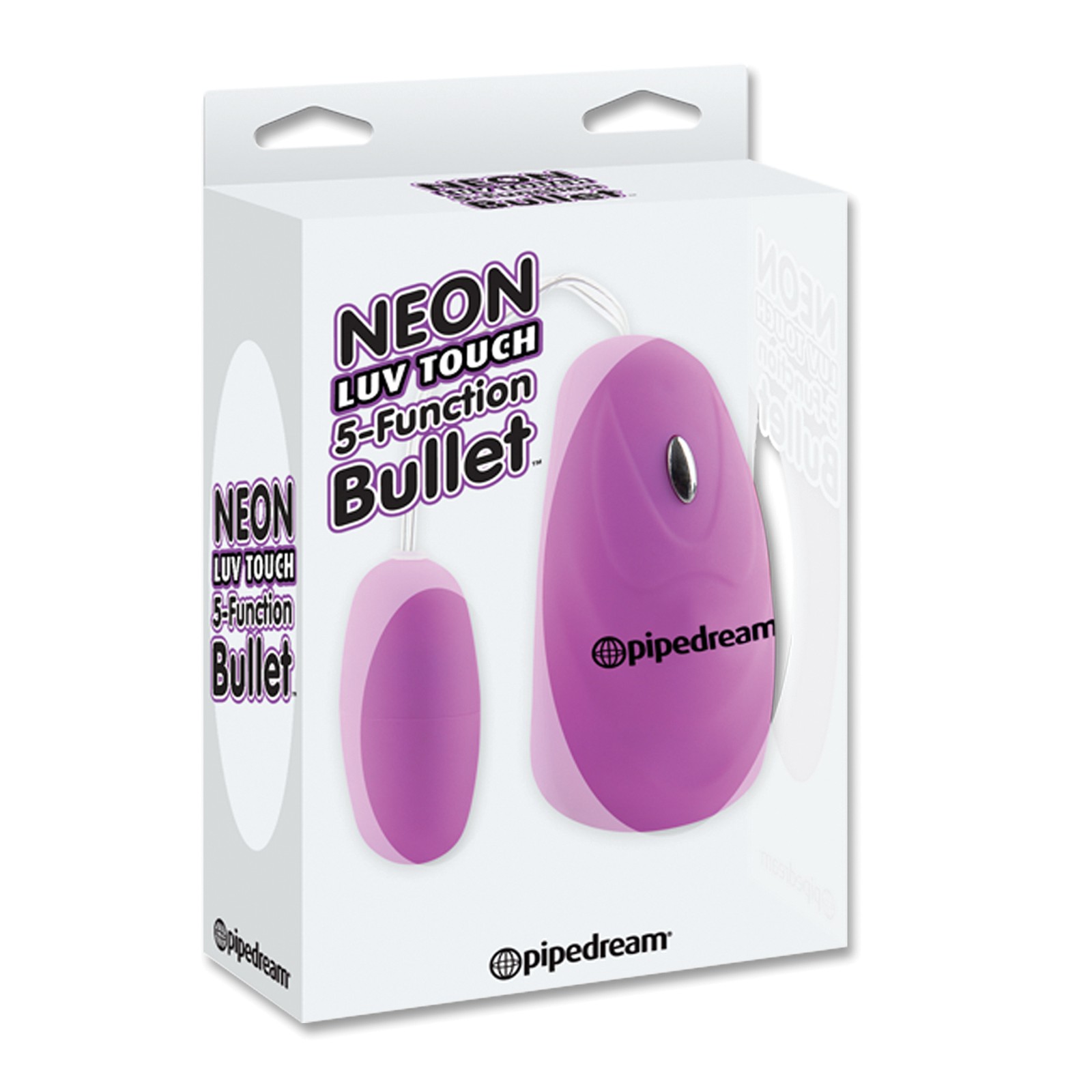 Neon Luv Touch Bullet 5 Function Purple Neon Luv Touch Bullet 5 Function Purple