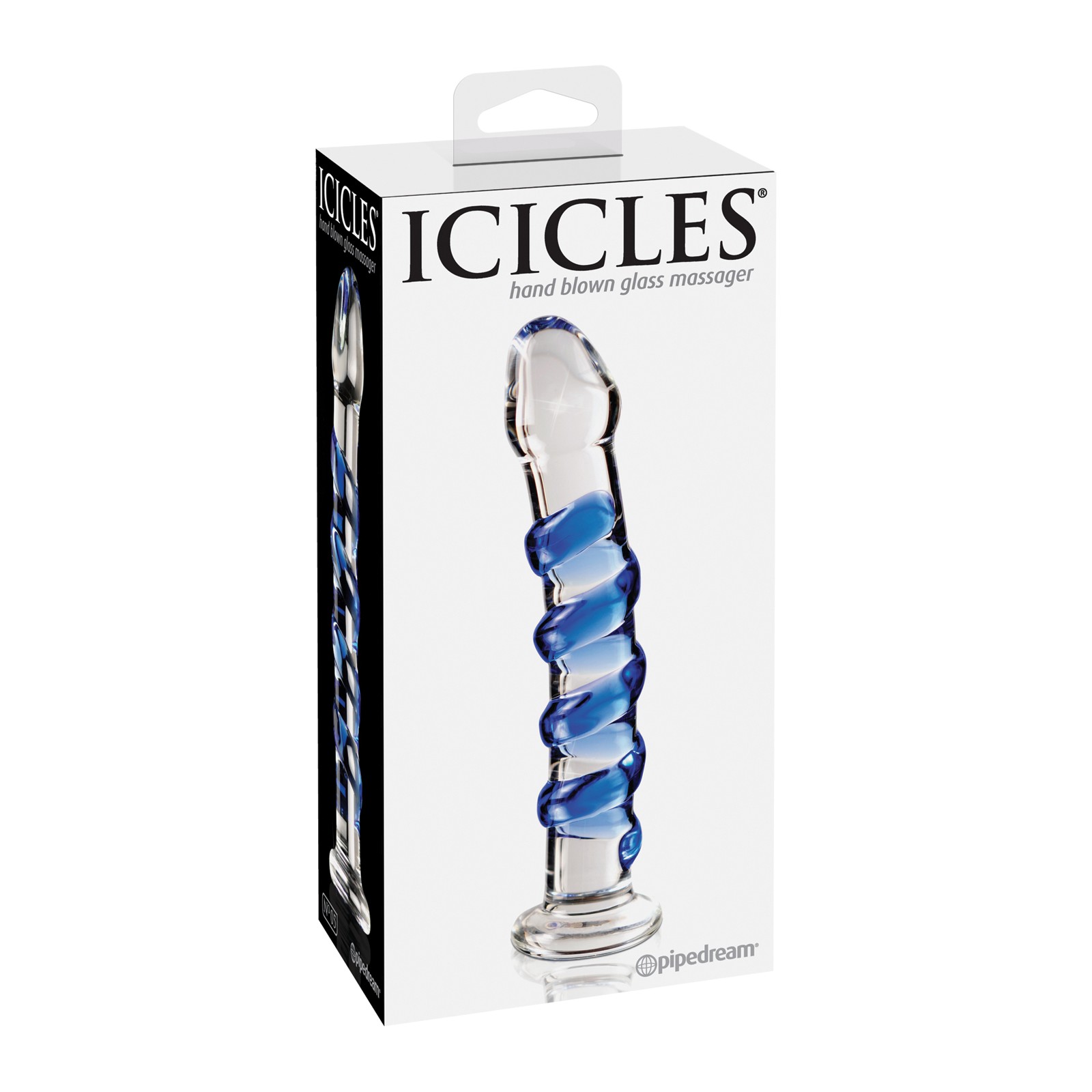 Icicles No. 5 Hand-Blown Glass Massager for Premium Pleasure Icicles No. 5 Hand-Blown Glass Massager for Premium Pleasure