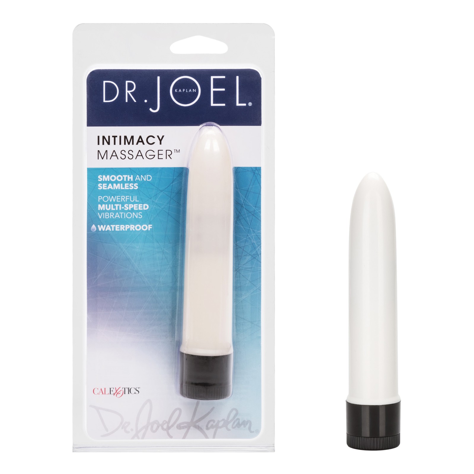 Masajeador de Intimidad Dr. Joel Kaplan Blanco 4.5 pulgadas para Sensaciones Supremas Masajeador de Intimidad Dr. Joel Kaplan Blanco 4.5 pulgadas para Sensaciones Supremas