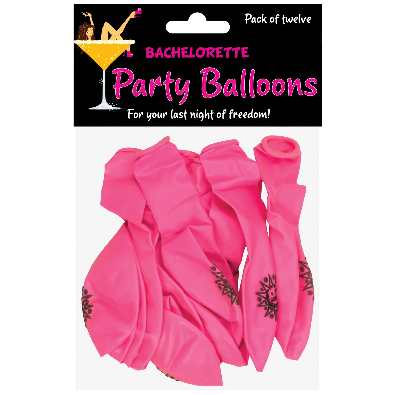 Globos para Fiesta de Despedida de Soltera - Paquete de 12 Globos para Fiesta de Despedida de Soltera - Paquete de 12