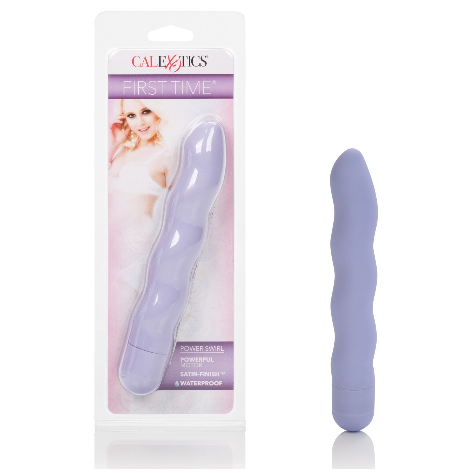 Vibrador First Time Power Swirl Púrpura Vibrador First Time Power Swirl Púrpura