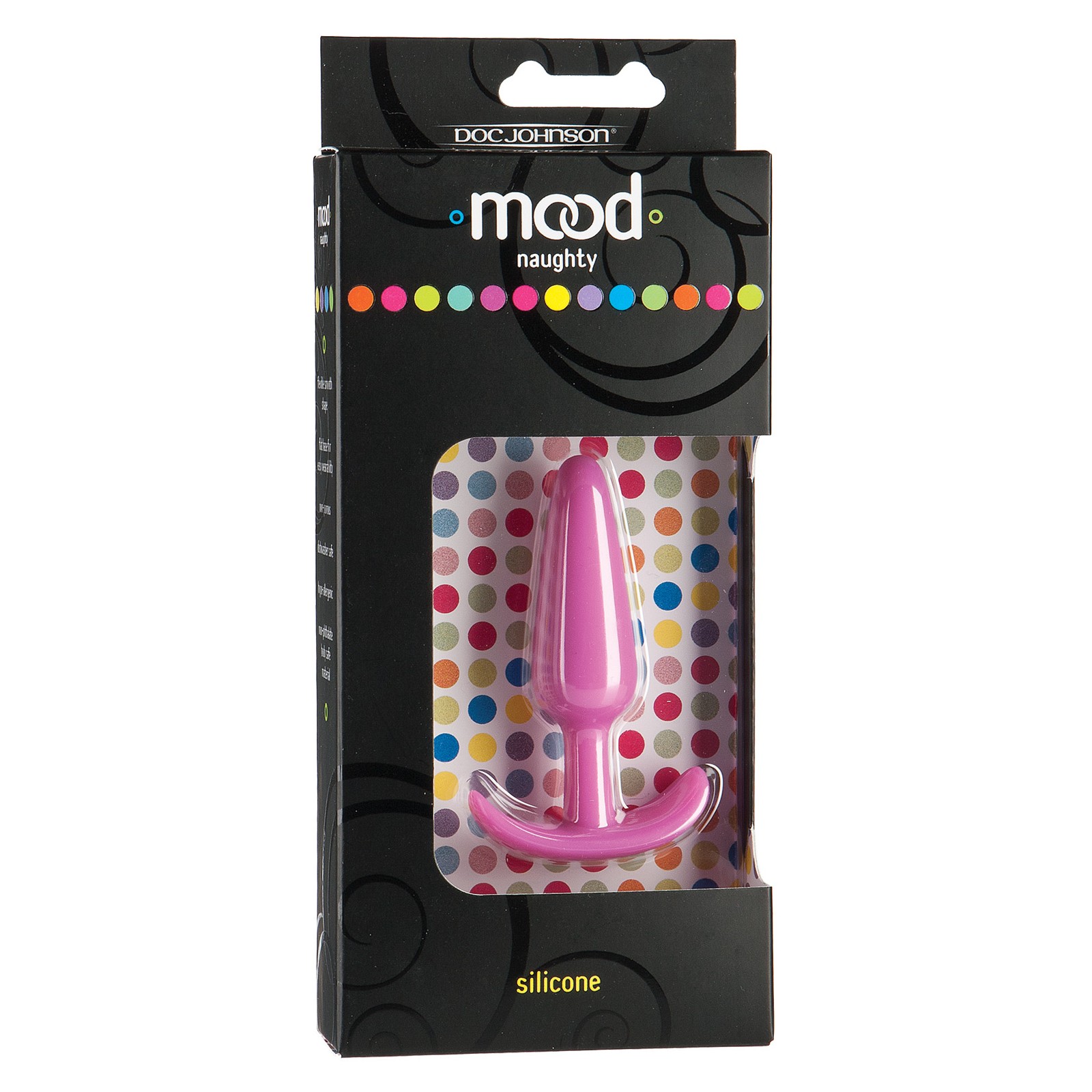 Pink Mood Naughty Butt Plug - Soft Silicone Pink Mood Naughty Butt Plug - Soft Silicone
