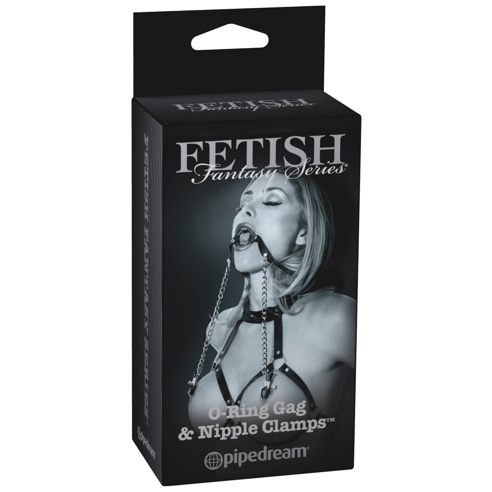 Gag en O-Ring y Pinzas para Pezones Fetish Fantasy para Sumisión Sensual Gag en O-Ring y Pinzas para Pezones Fetish Fantasy para Sumisión Sensual