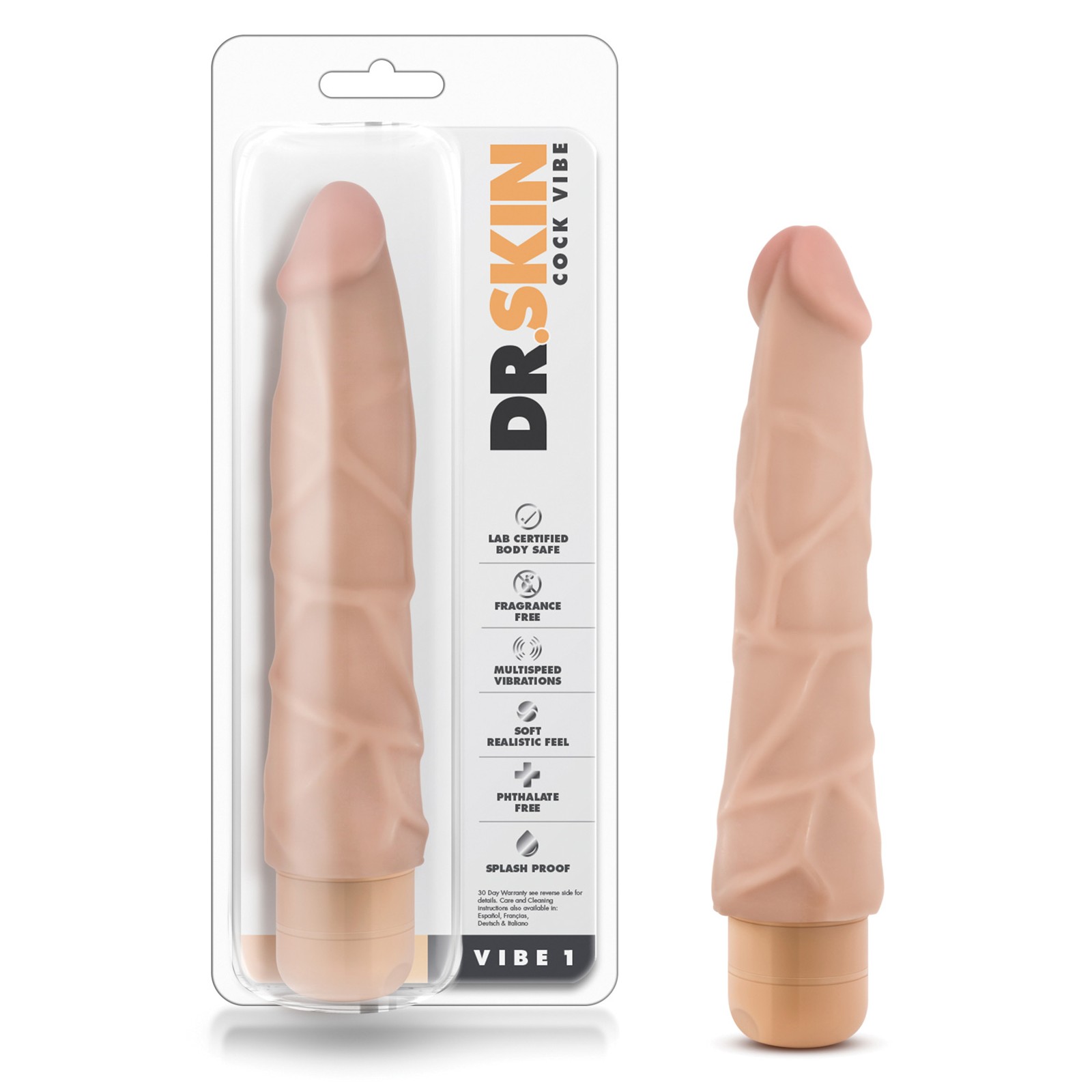 Vibrador Realista Blush Dr. Skin Vibe #1 Vibrador Realista Blush Dr. Skin Vibe #1