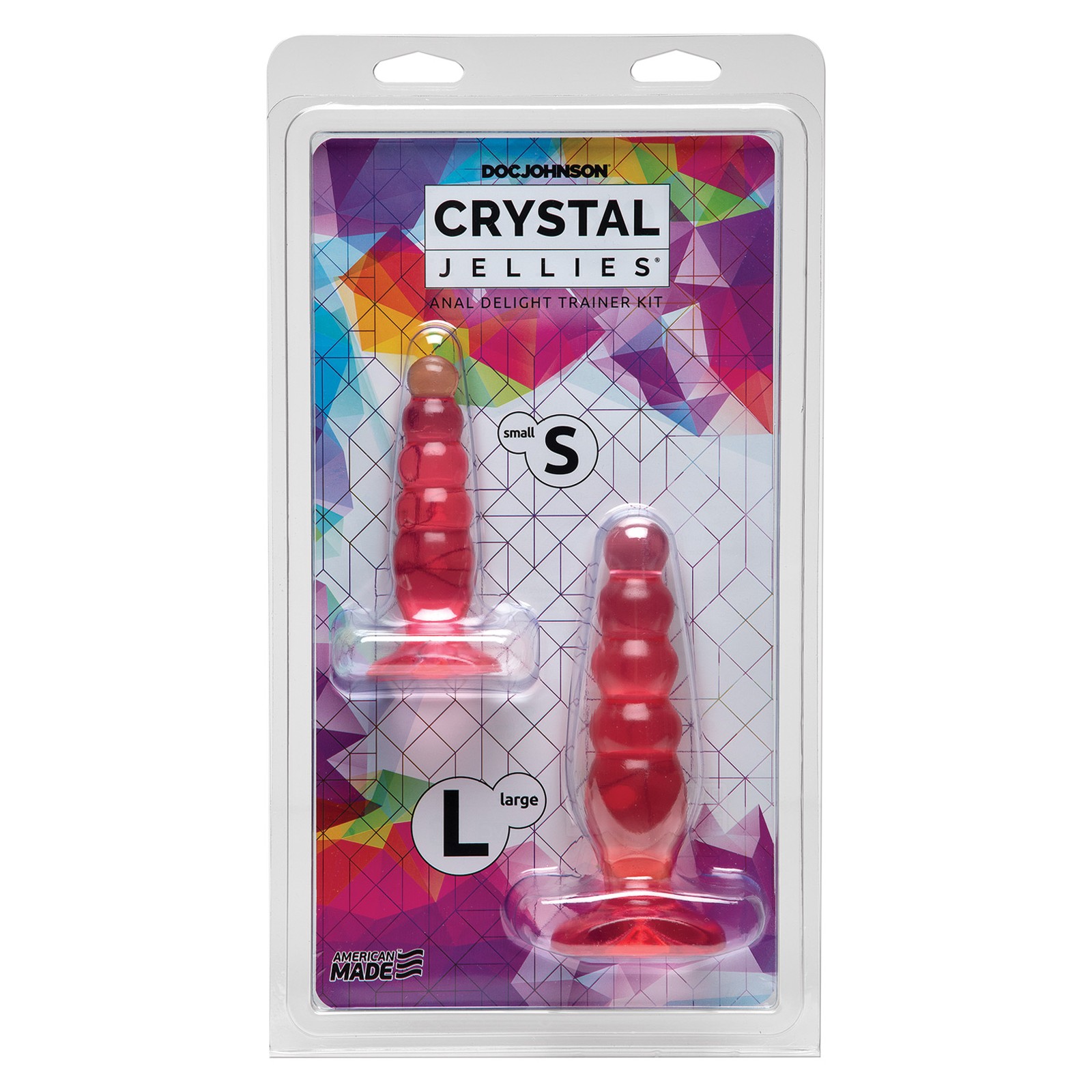 Kit de Entrenamiento Anal Crystal Jellies - Amigable para Principiantes Kit de Entrenamiento Anal Crystal Jellies - Amigable para Principiantes