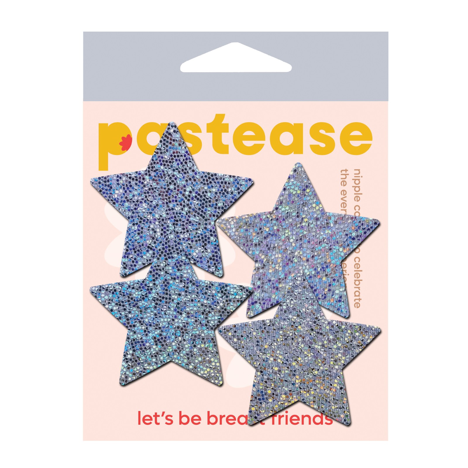 Pasties de Estrella Brillante - Plateadas Pasties de Estrella Brillante - Plateadas