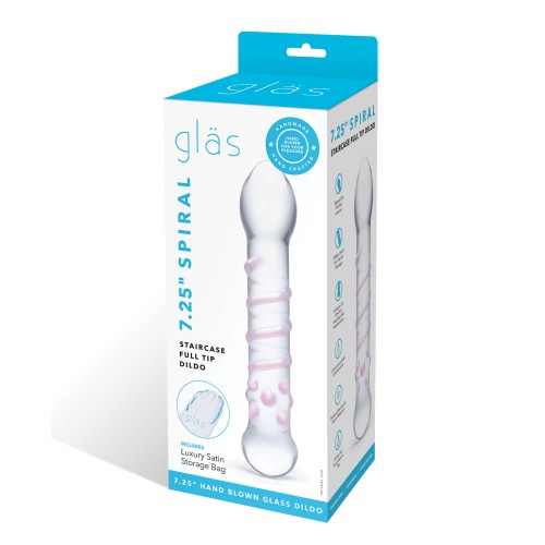 Dildo de Vidrio Spiral Staircase Full Tip
