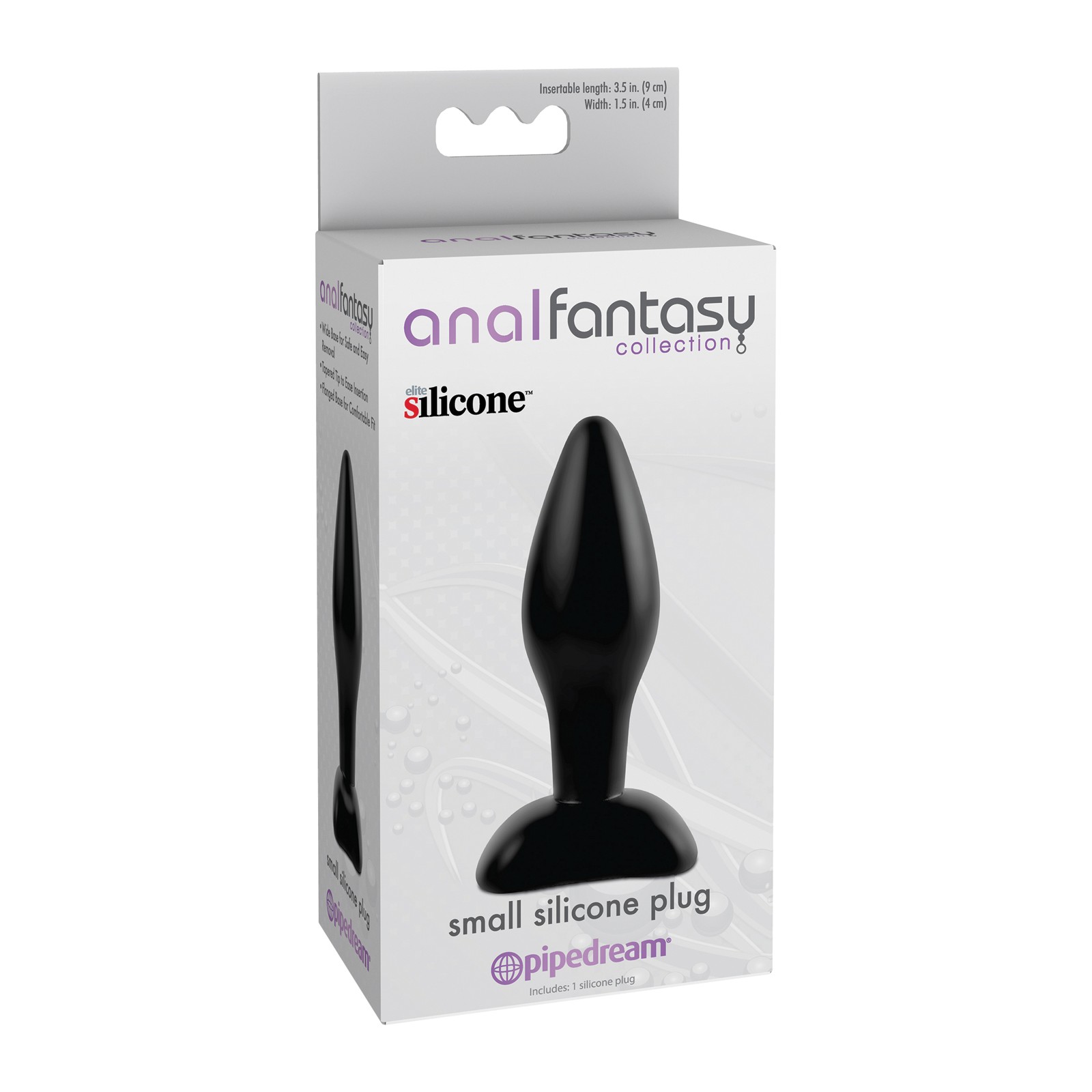 Plug Anal de Silicona Pequeño - 3.5 pulgadas Plug Anal de Silicona Pequeño - 3.5 pulgadas