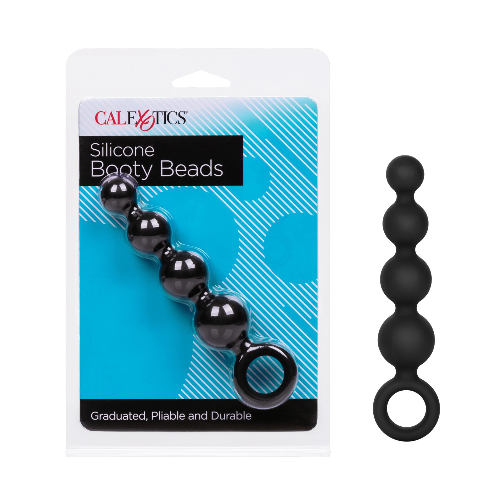 Perlas Anales de Silicona de Lujo en Negro - Producto de Placer Perlas Anales de Silicona de Lujo en Negro - Producto de Placer