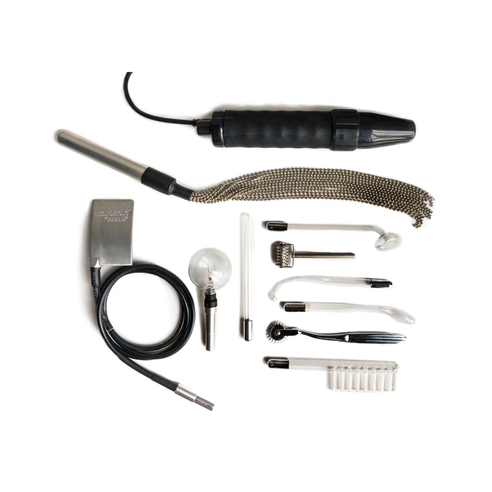 Kit de Varita Electro Erótica Agent Noir de KinkLab - Diversión Electrificante Kit de Varita Electro Erótica Agent Noir de KinkLab - Diversión Electrificante