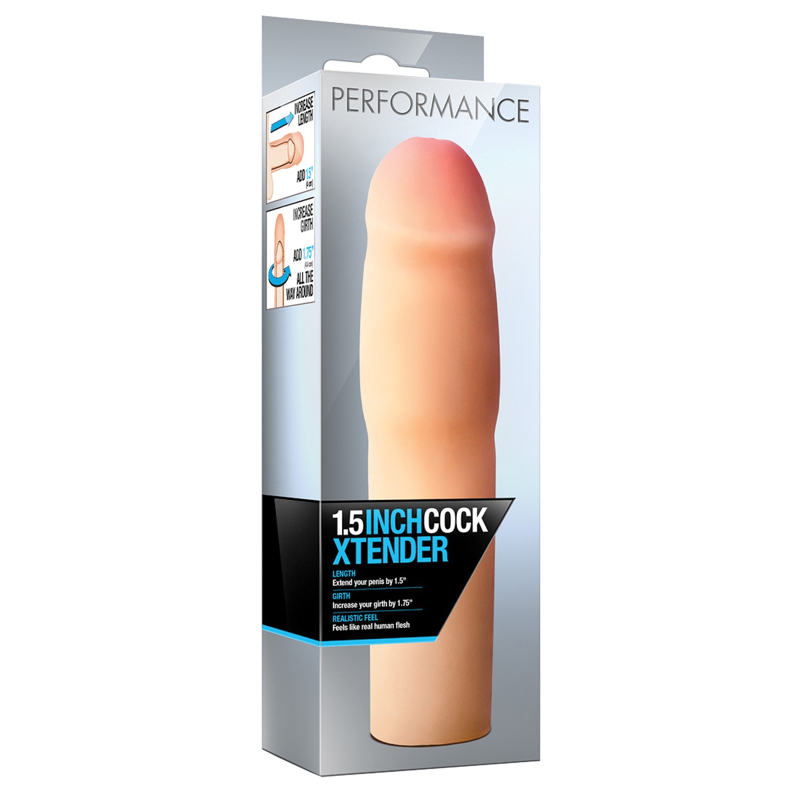 Blush Performance 1.5" Cock Xtender - Flesh Blush Performance 1.5" Cock Xtender - Flesh