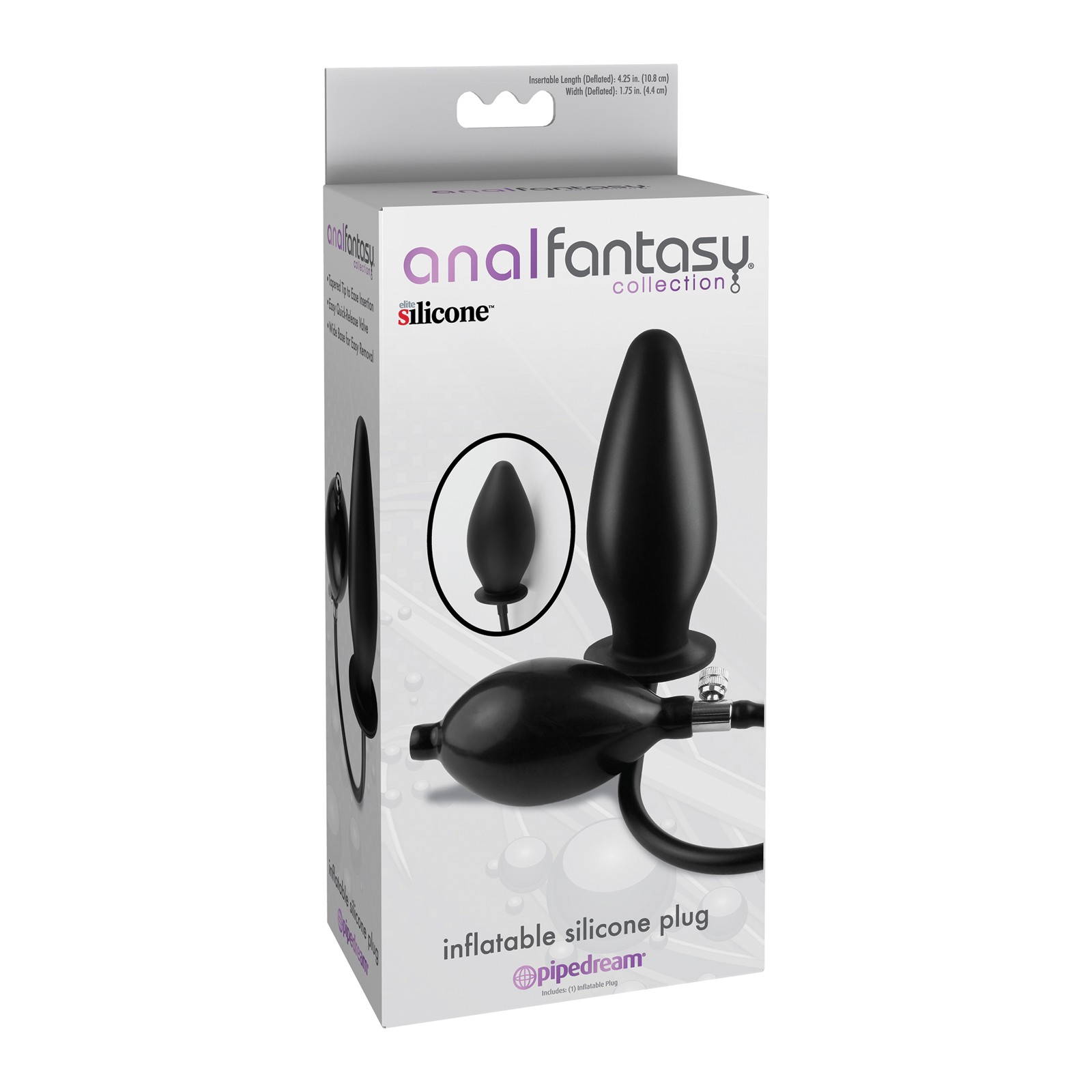 Plug Inflable de Silicona - Colección Anal Fantasy Plug Inflable de Silicona - Colección Anal Fantasy