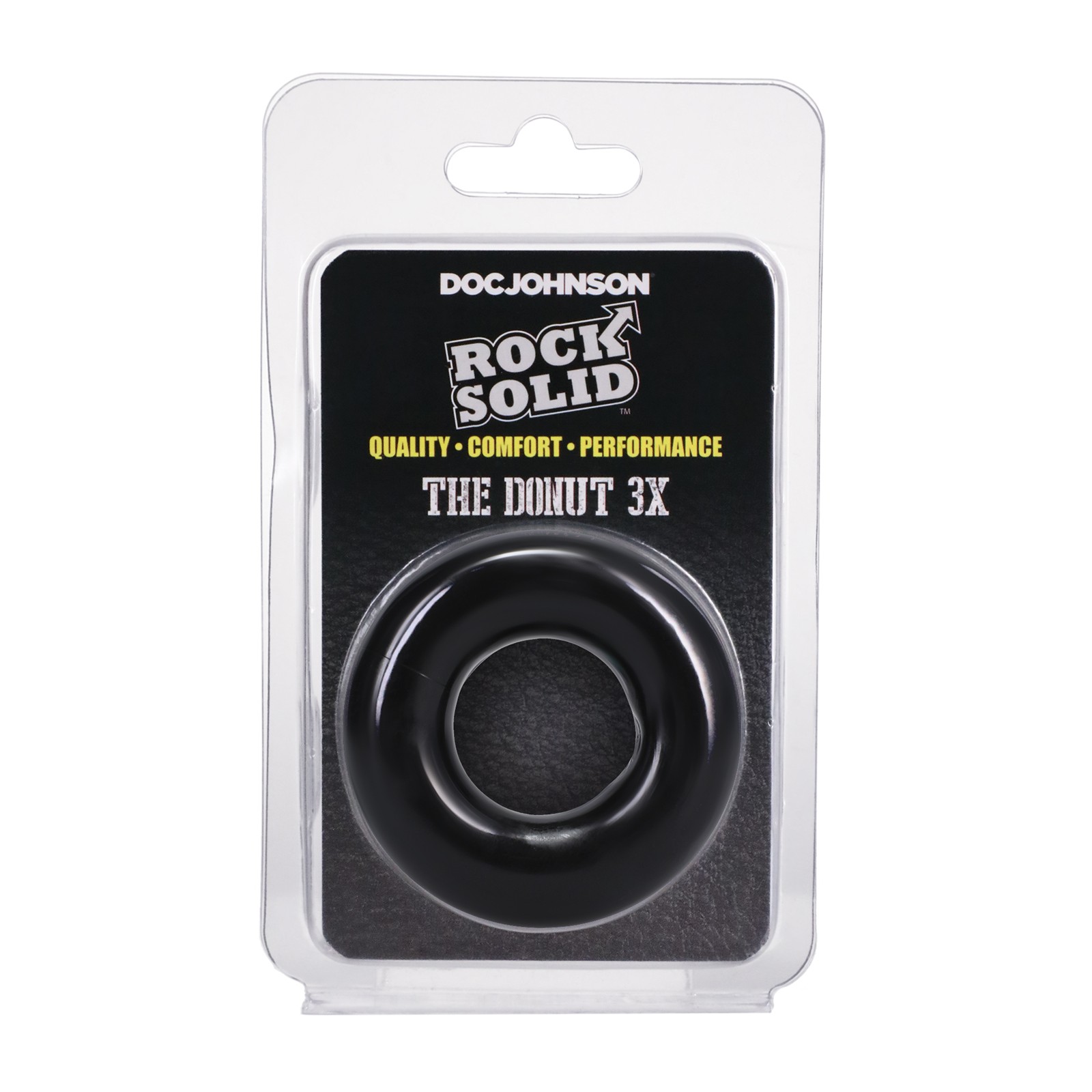 Rock Solid 3 Inch Black Donut Ring Rock Solid 3 Inch Black Donut Ring