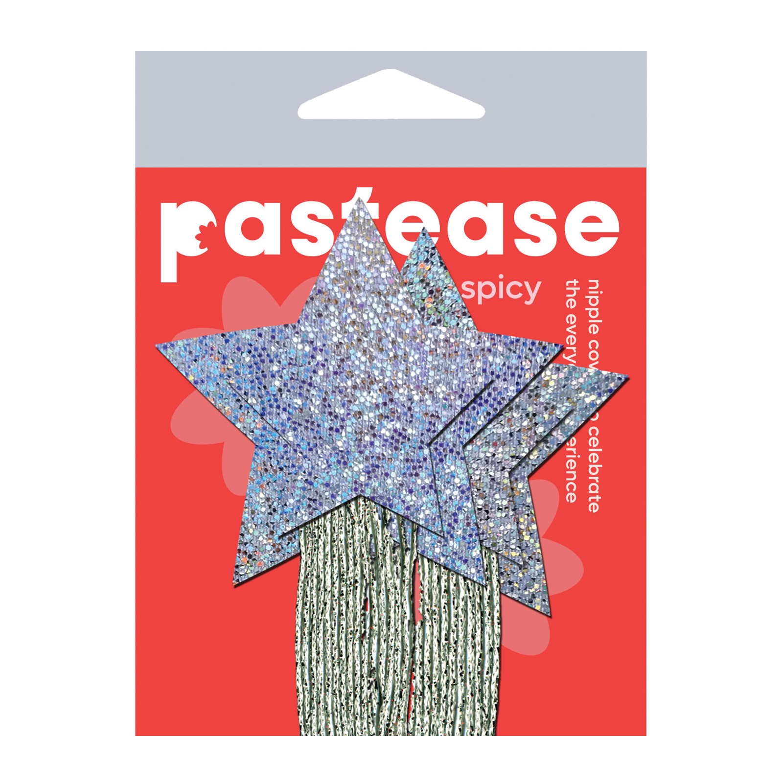Pastease Glitter Stars Silver Pastease Glitter Stars Silver