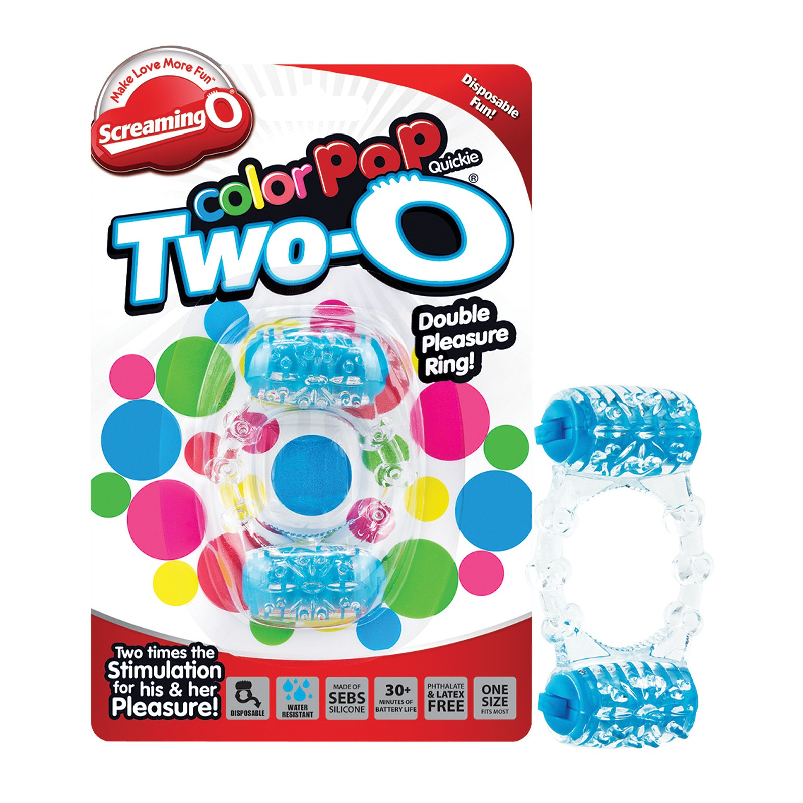 Screaming O Color Pop Quickie Two-O Screaming O Color Pop Quickie Two-O