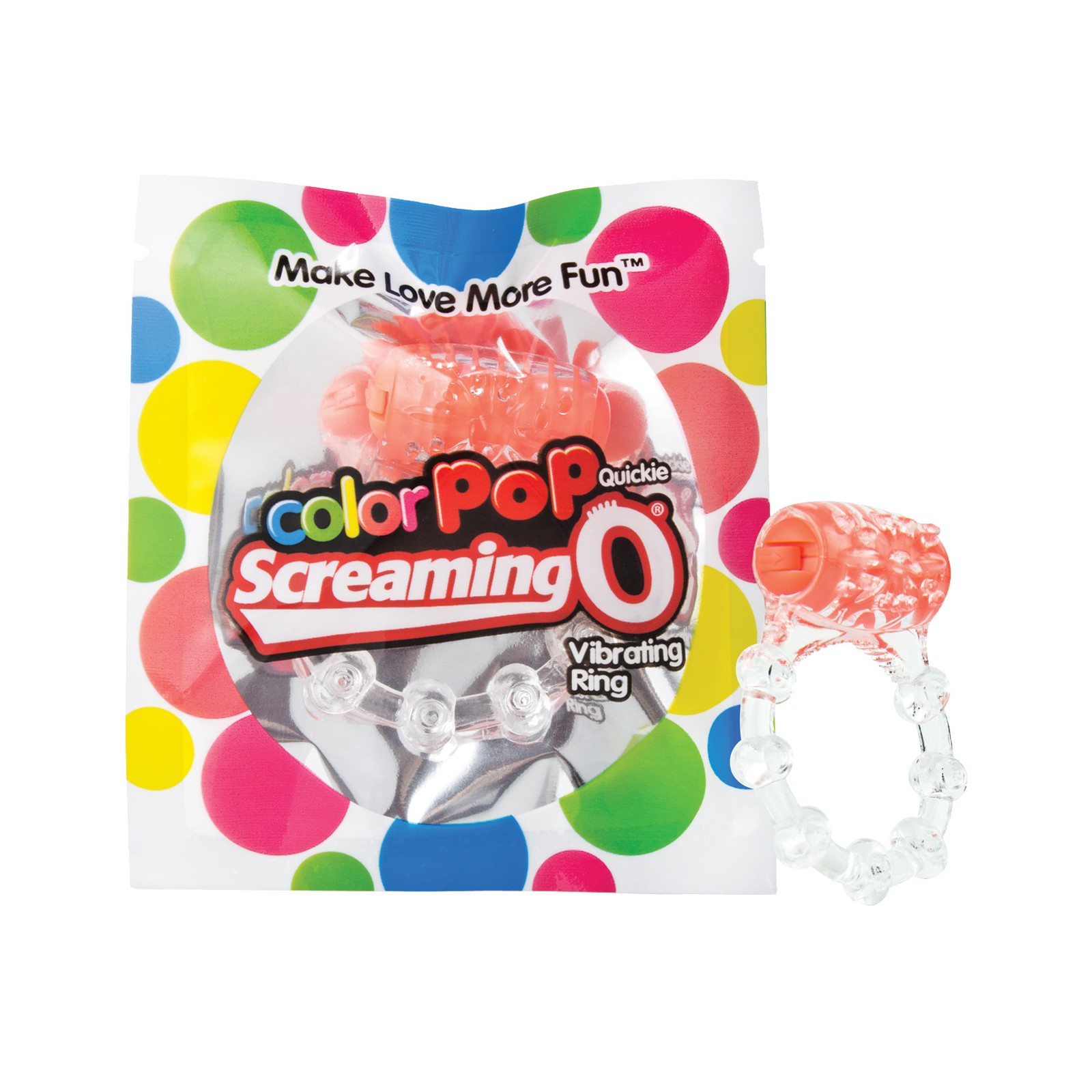 Anillo Vibrante Screaming O Color Pop Quickie - Placer en Movimiento Anillo Vibrante Screaming O Color Pop Quickie - Placer en Movimiento