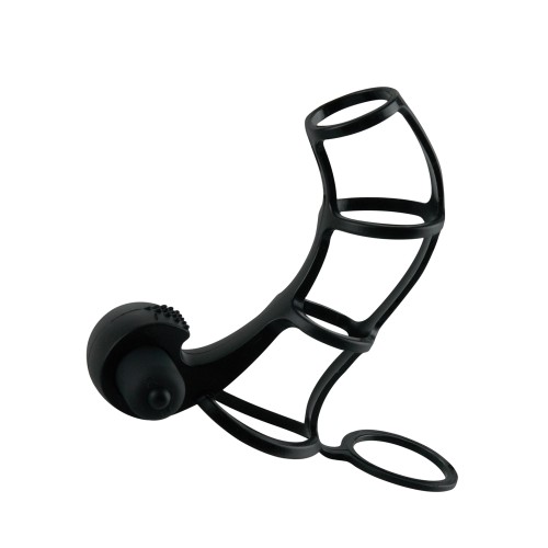 Fantasy X-tensions Deluxe Silicone Power Cage Negro