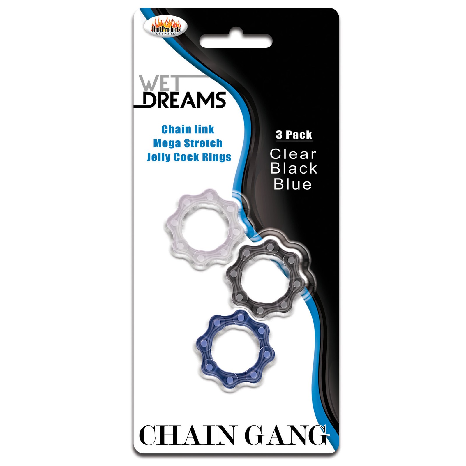 Anillos para Pene Wet Dreams Chain Gang - Set de Placer Definitivo Anillos para Pene Wet Dreams Chain Gang - Set de Placer Definitivo