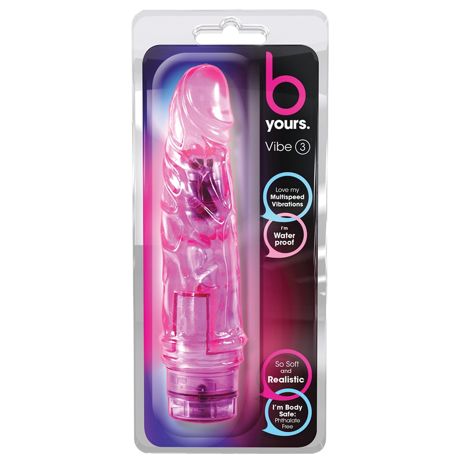 Vibrador Realista B Yours #3 de Blush Vibrador Realista B Yours #3 de Blush