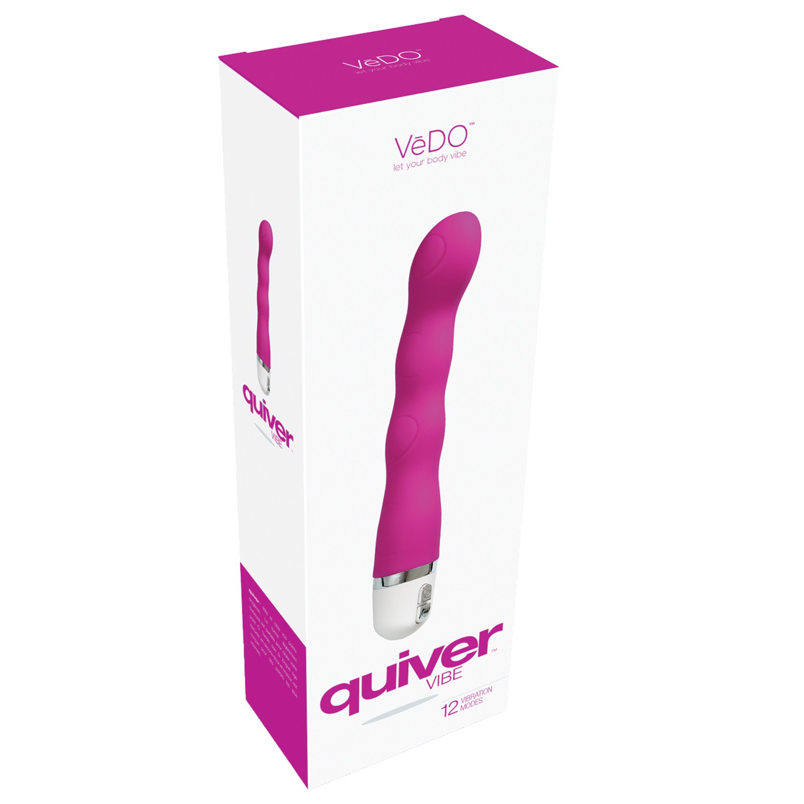 VeDO Quiver Mini Vibrador - Rosa Caliente VeDO Quiver Mini Vibrador - Rosa Caliente