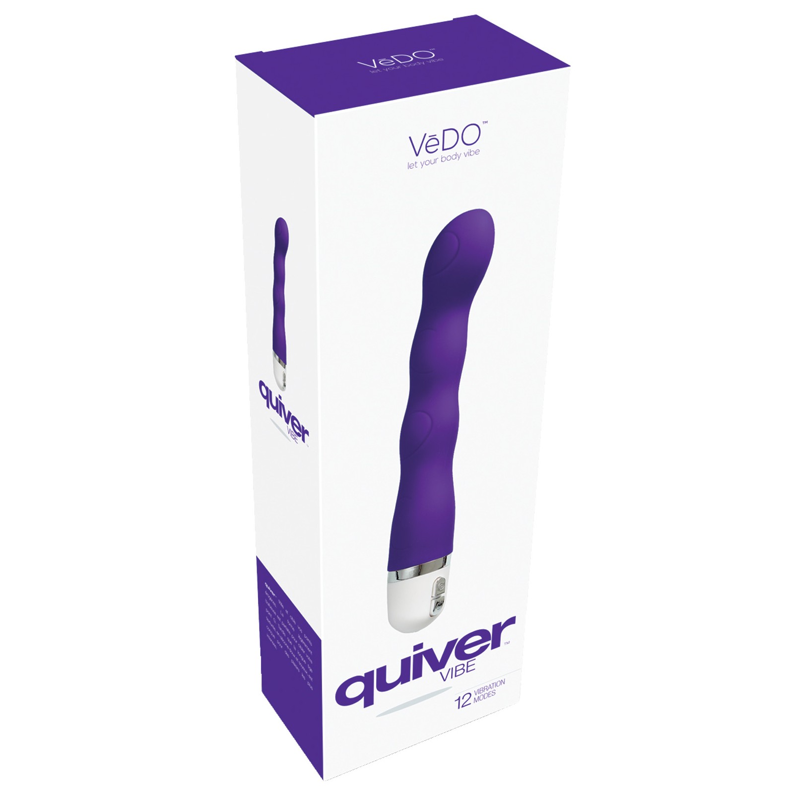 VeDO Quiver Mini Vibe - Into You Indigo VeDO Quiver Mini Vibe - Into You Indigo