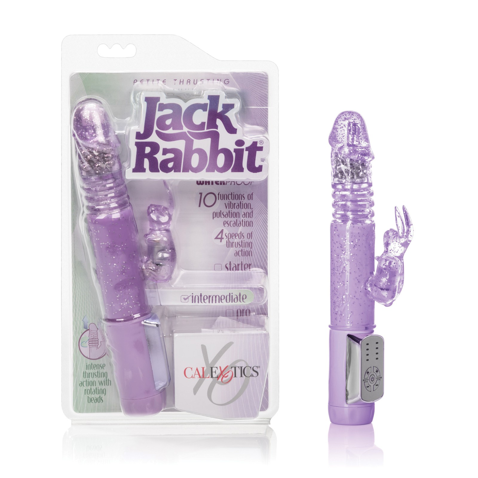 Jack Rabbit Petite Thrusting Vibrator for Intense Pleasure Jack Rabbit Petite Thrusting Vibrator for Intense Pleasure