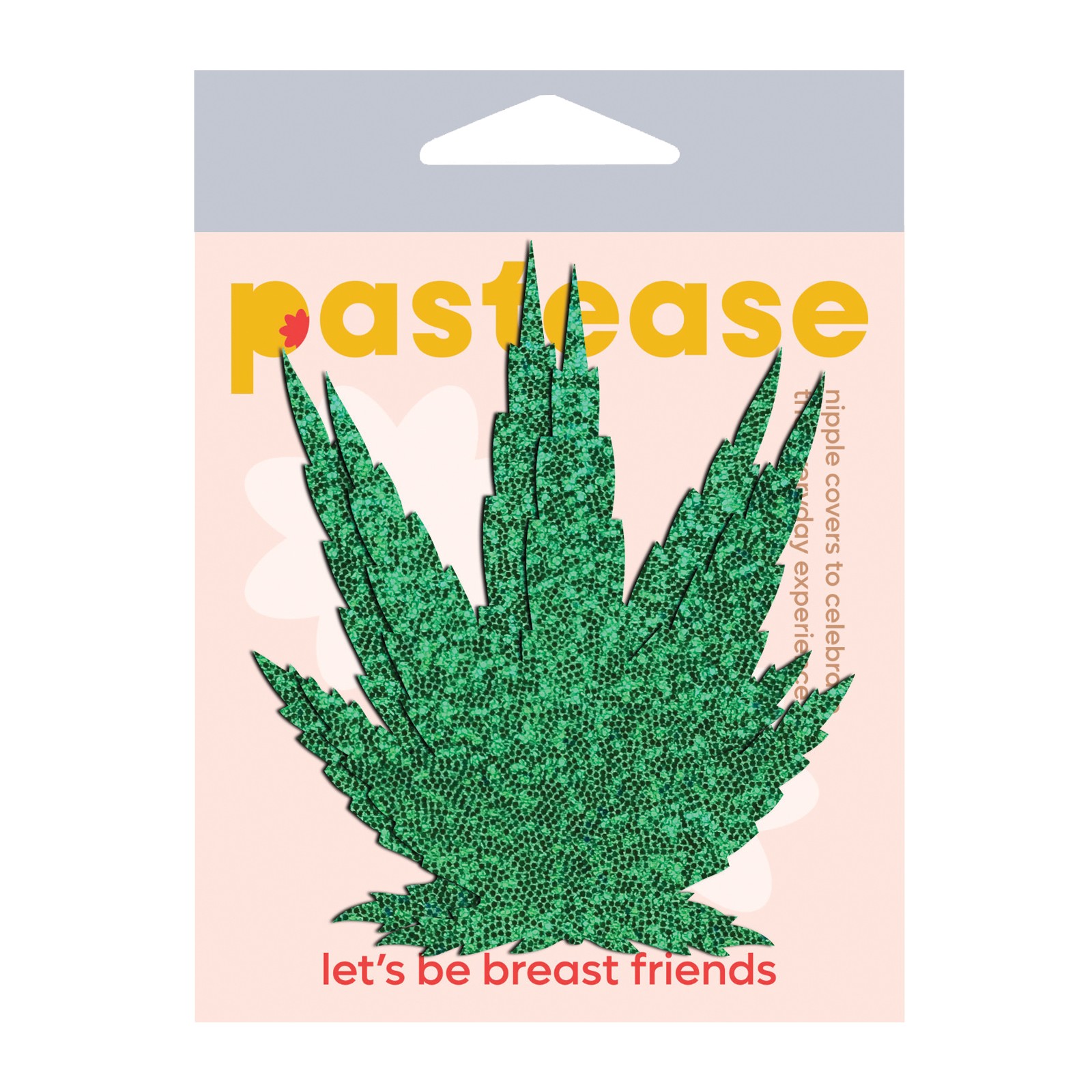 Pasties de Hoja de Marihuana Glitter Premium Pasties de Hoja de Marihuana Glitter Premium