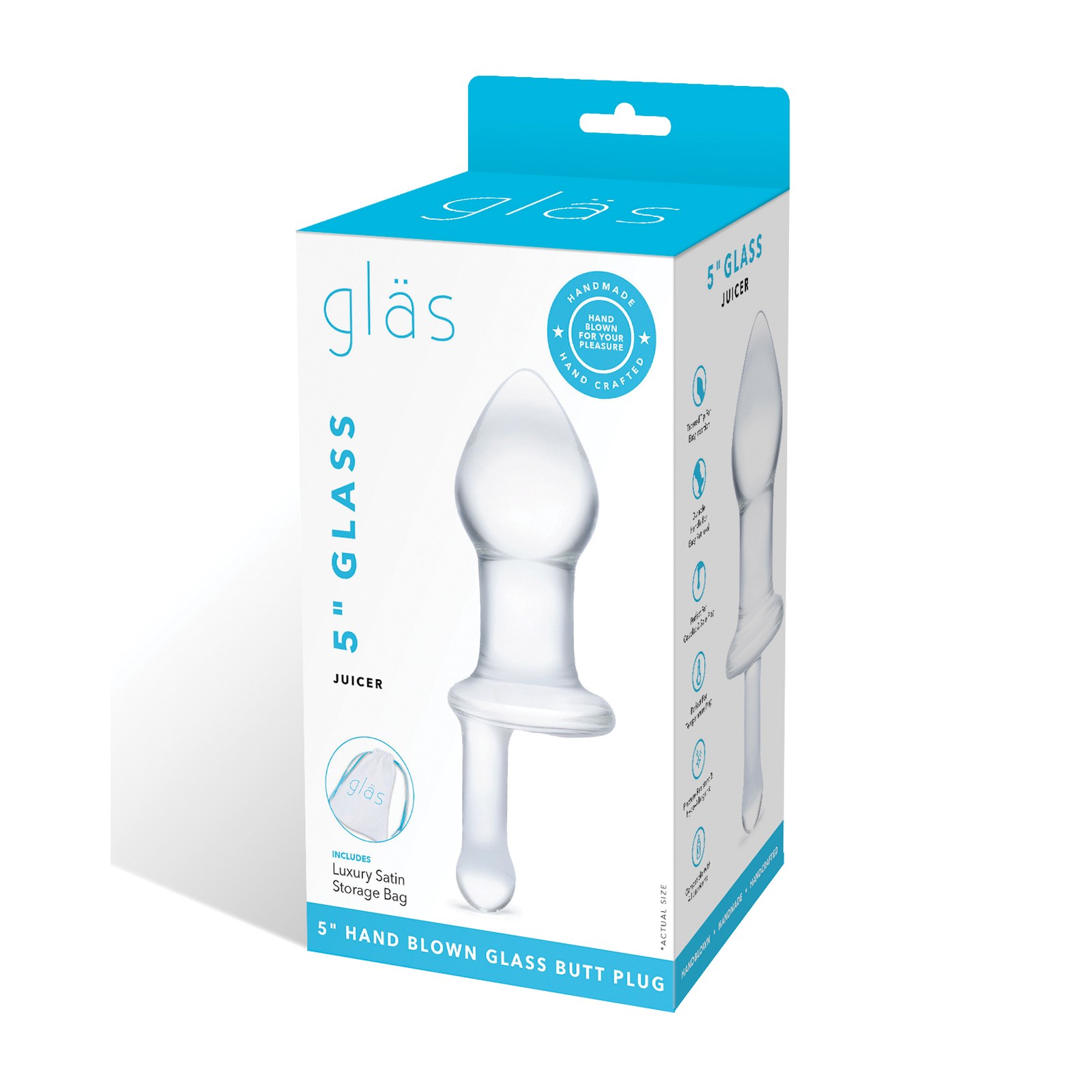 Juicer Glas de 5 Pulgadas para Placer Supremo Juicer Glas de 5 Pulgadas para Placer Supremo