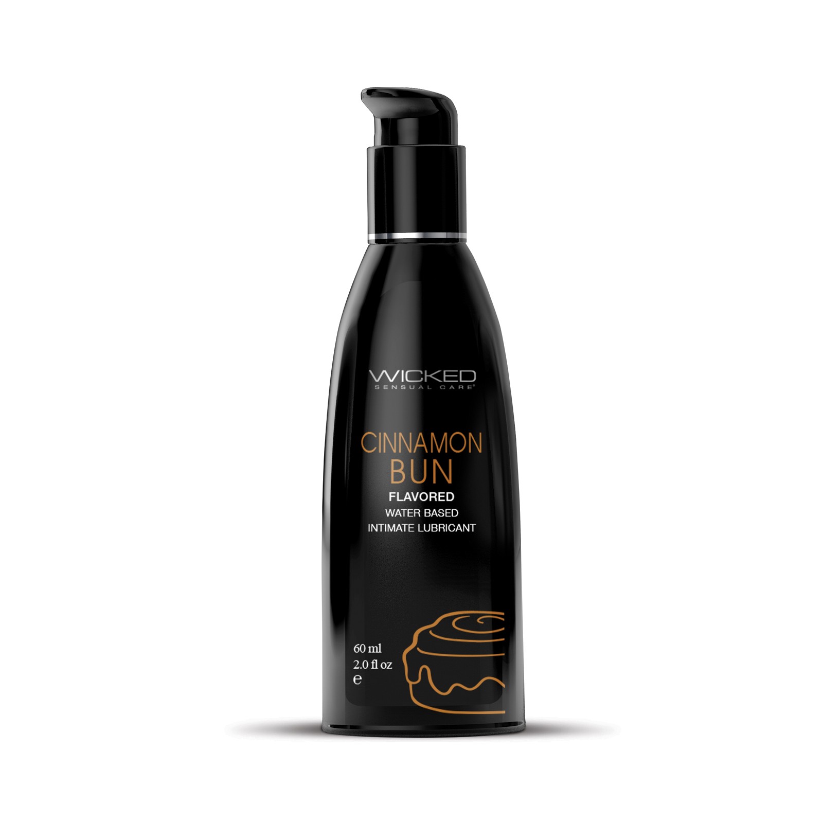 Wicked Sensual Care Aqua Water Based Lubricant - 2 oz Cinnamon Bun Wicked Sensual Care Aqua Water Based Lubricant - 2 oz Cinnamon Bun