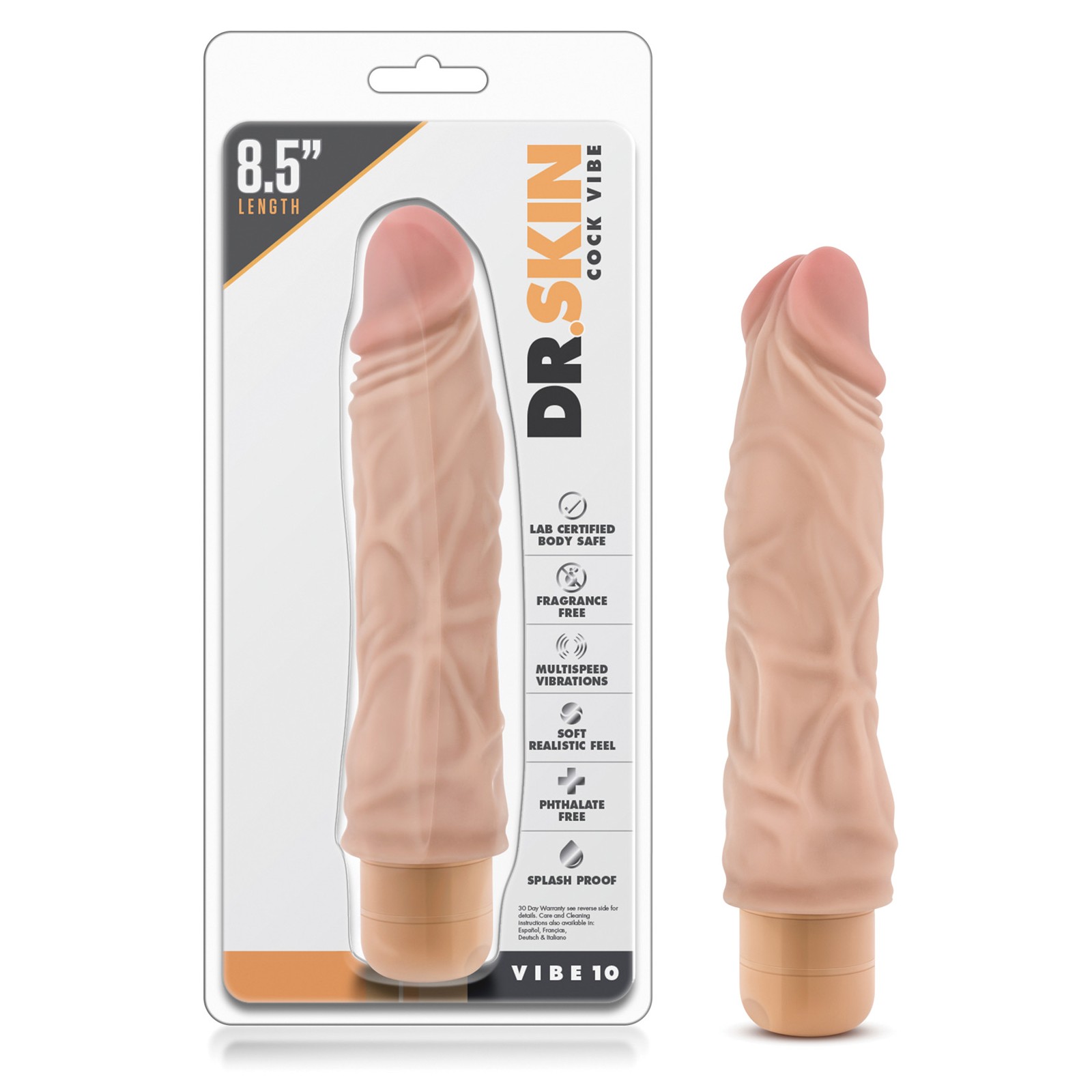 Blush Dr. Skin Vibe #10 Beige Vibrator Blush Dr. Skin Vibe #10 Beige Vibrator