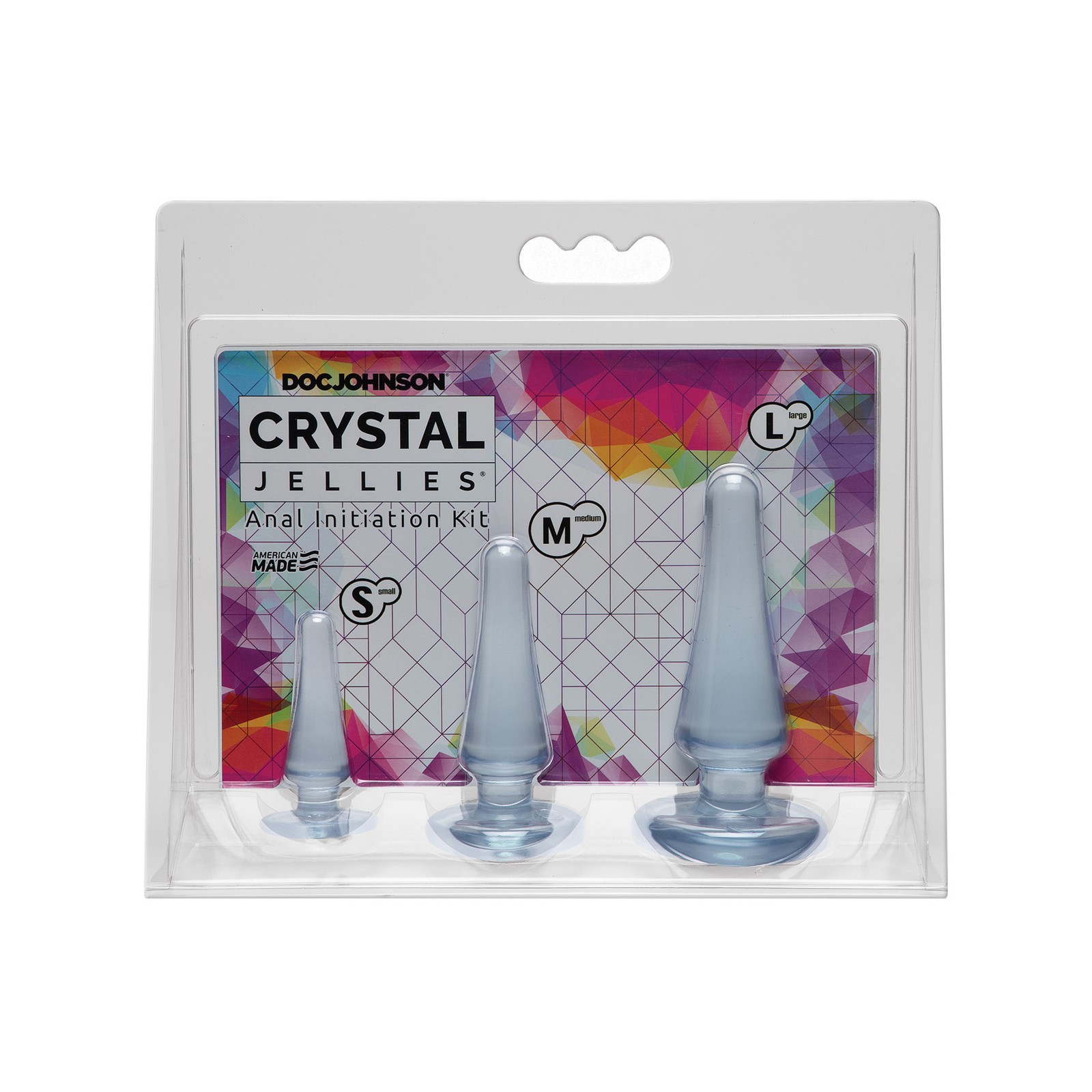 Crystal Jellies Anal Initiation Kit - Clear Crystal Jellies Anal Initiation Kit - Clear