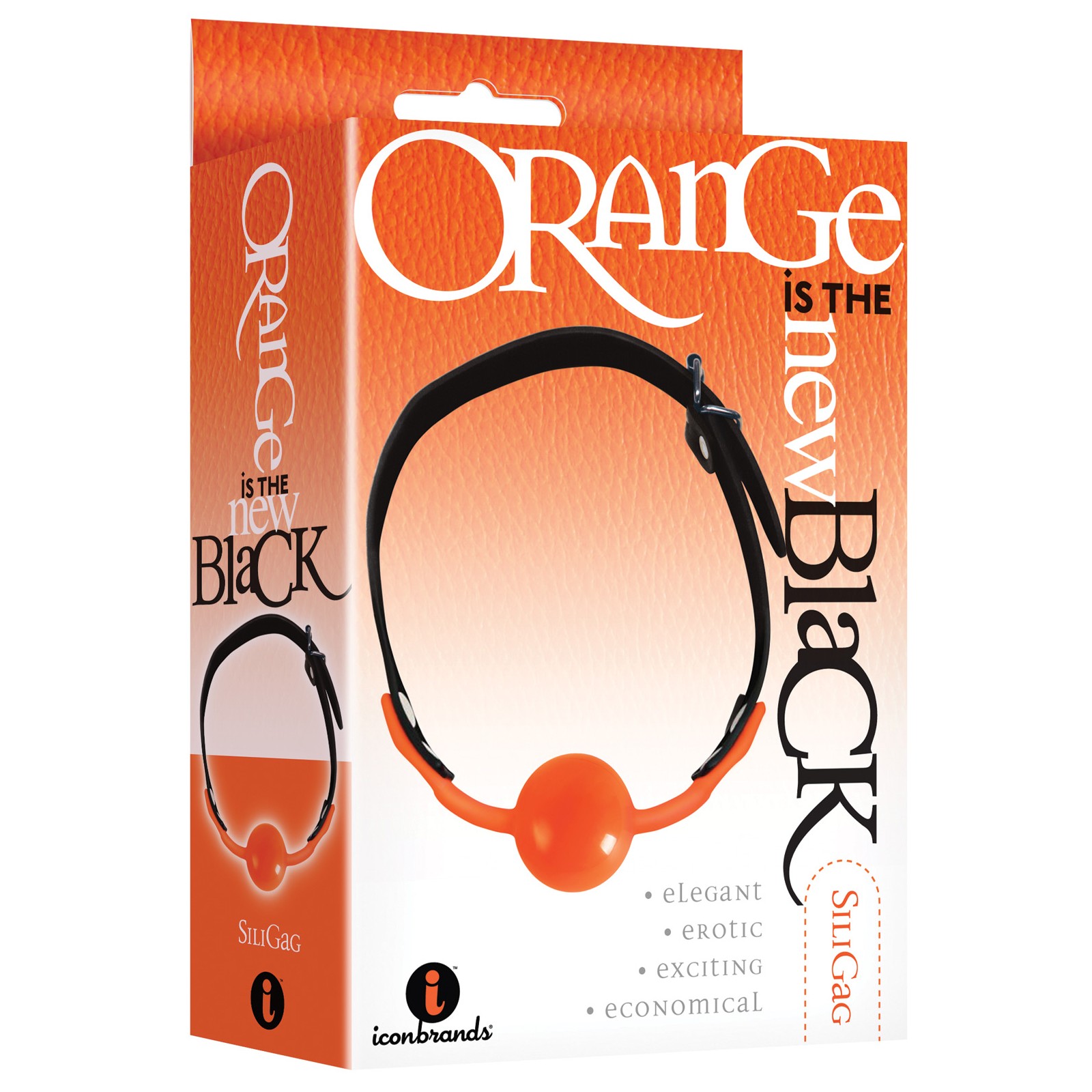 SiliGag Orange is the New Black para Juegos de Bondage SiliGag Orange is the New Black para Juegos de Bondage