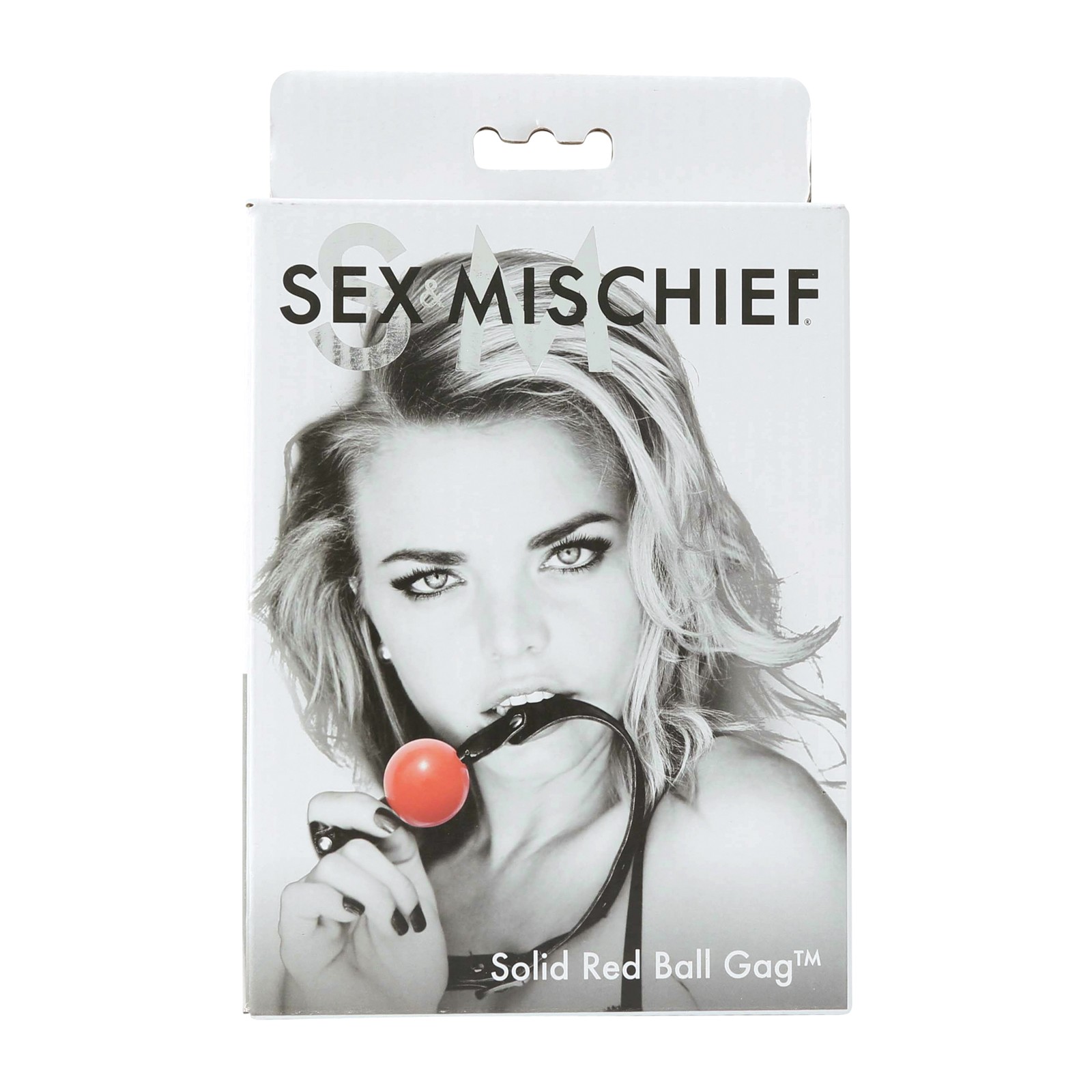 Sex y Mischief Gag Bola Sólida Roja Sex y Mischief Gag Bola Sólida Roja