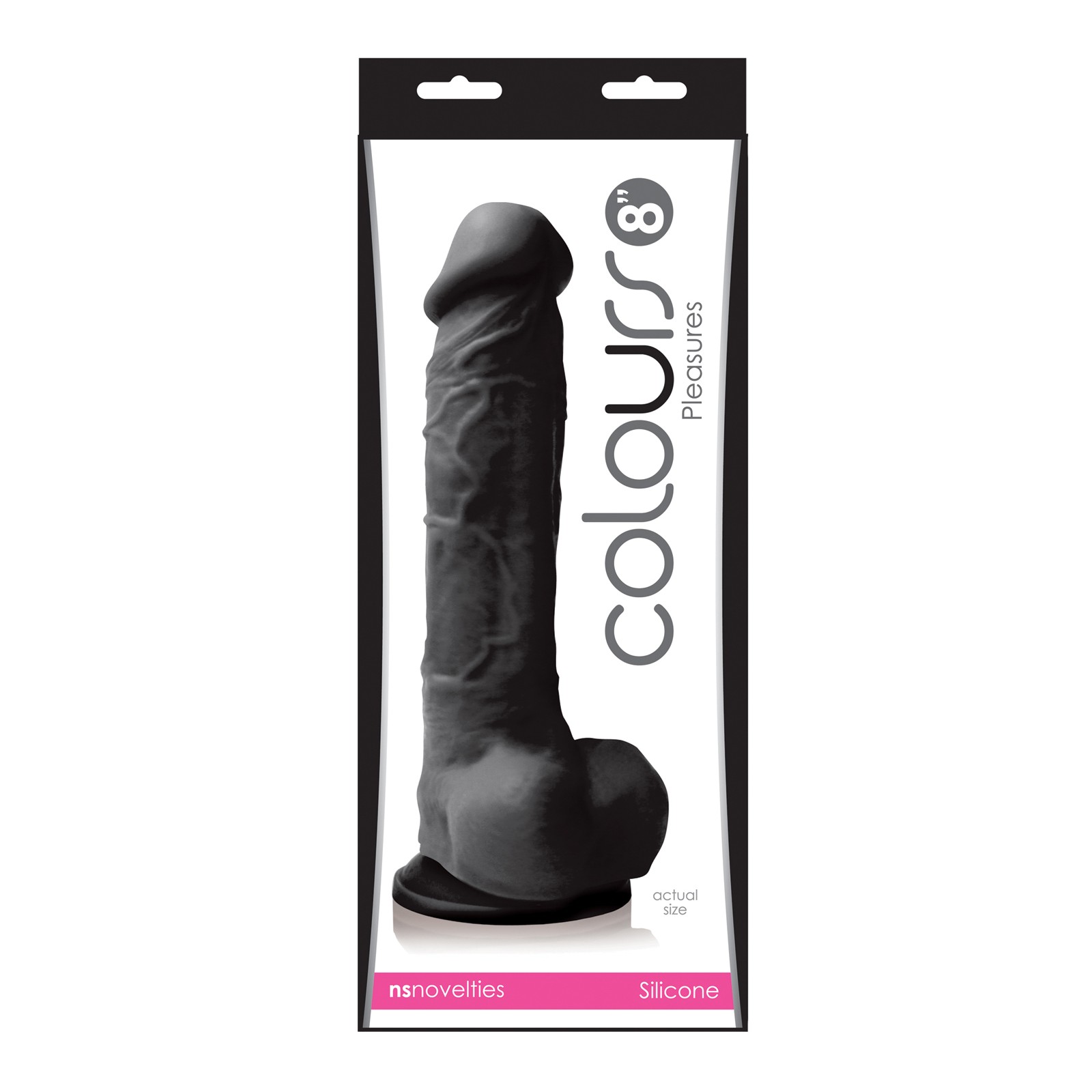 Dildo Realista de 8" Colours Pleasures con Fuerte Ventosa Dildo Realista de 8" Colours Pleasures con Fuerte Ventosa