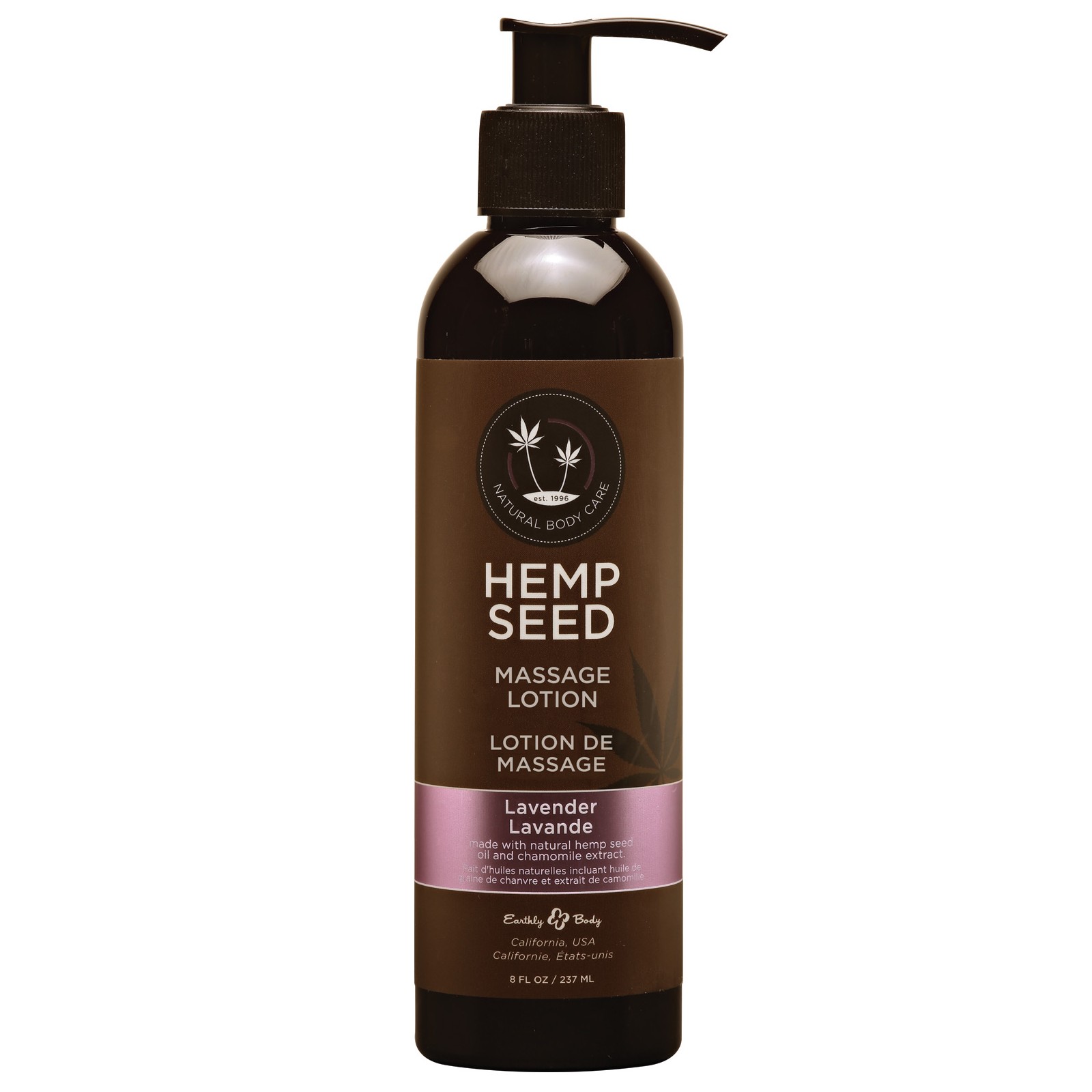Loción de Masaje de Semilla de Cáñamo Lavanda 8 oz Loción de Masaje de Semilla de Cáñamo Lavanda 8 oz