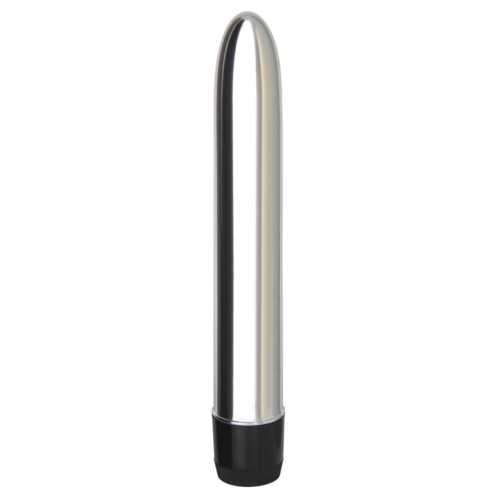 Erotic Toy Company Chrome Classics 7" Vibe Silver Erotic Toy Company Chrome Classics 7" Vibe Silver