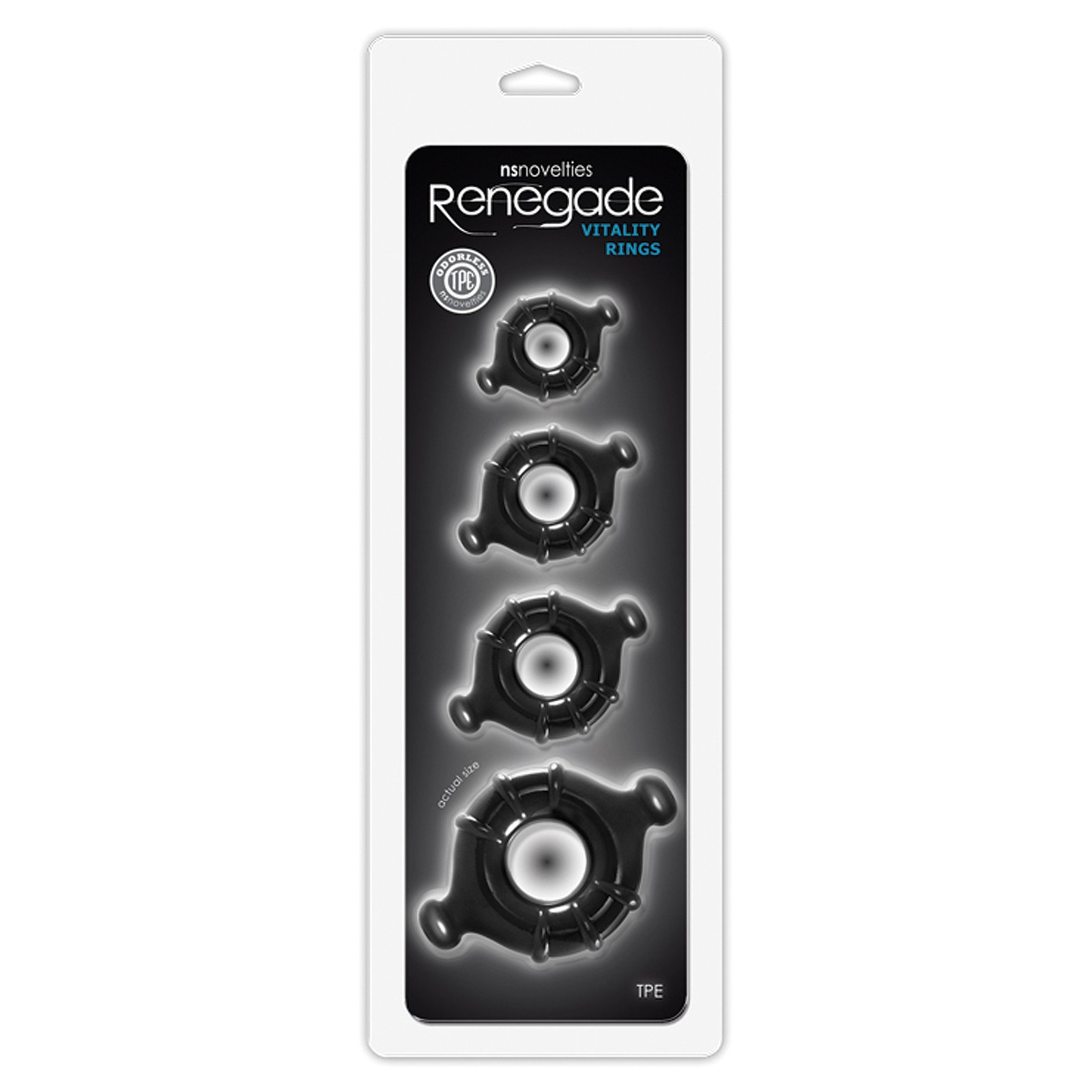 Renegade Vitality Rings Black Renegade Vitality Rings Black