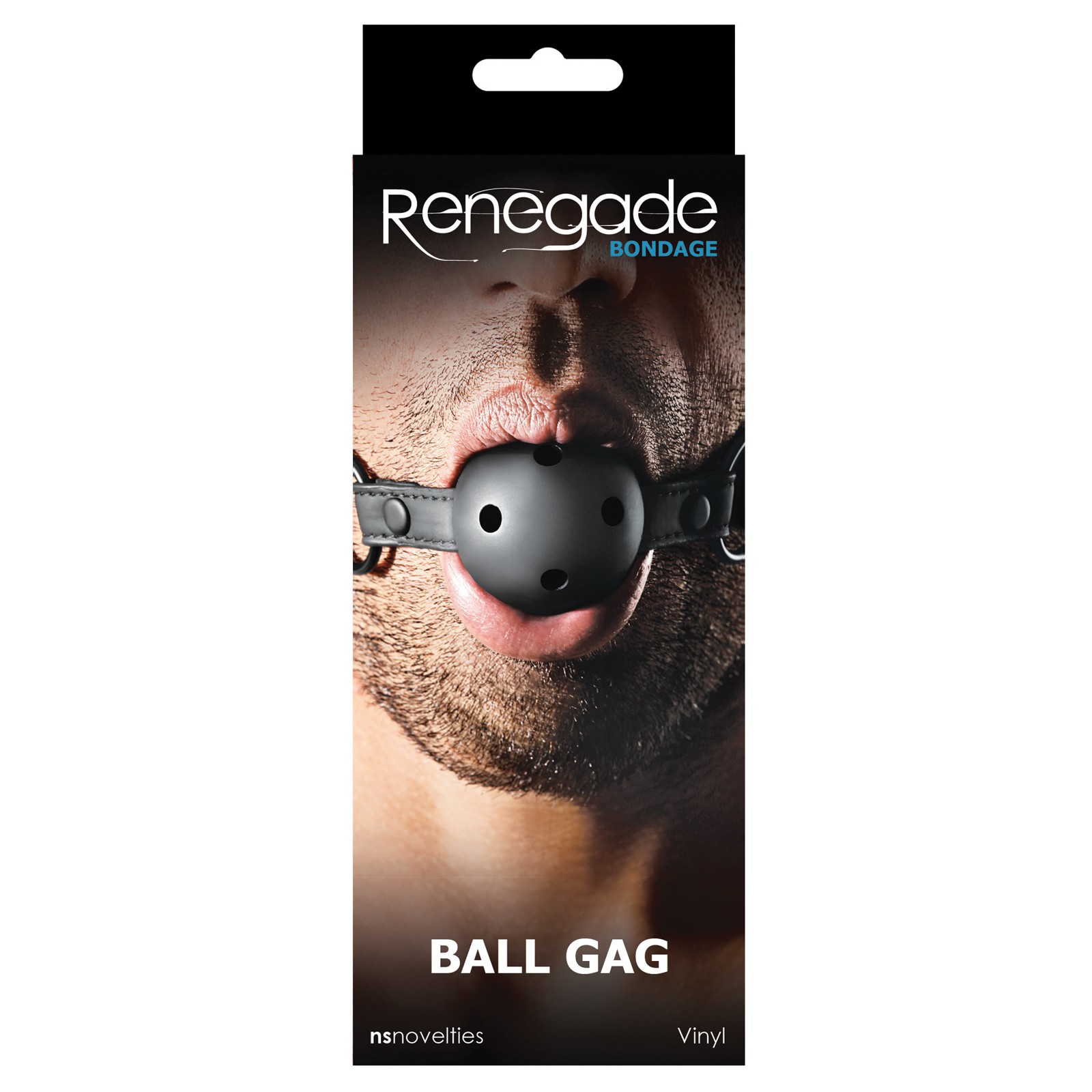 Gag de Bondage Renegade - Negro Gag de Bondage Renegade - Negro