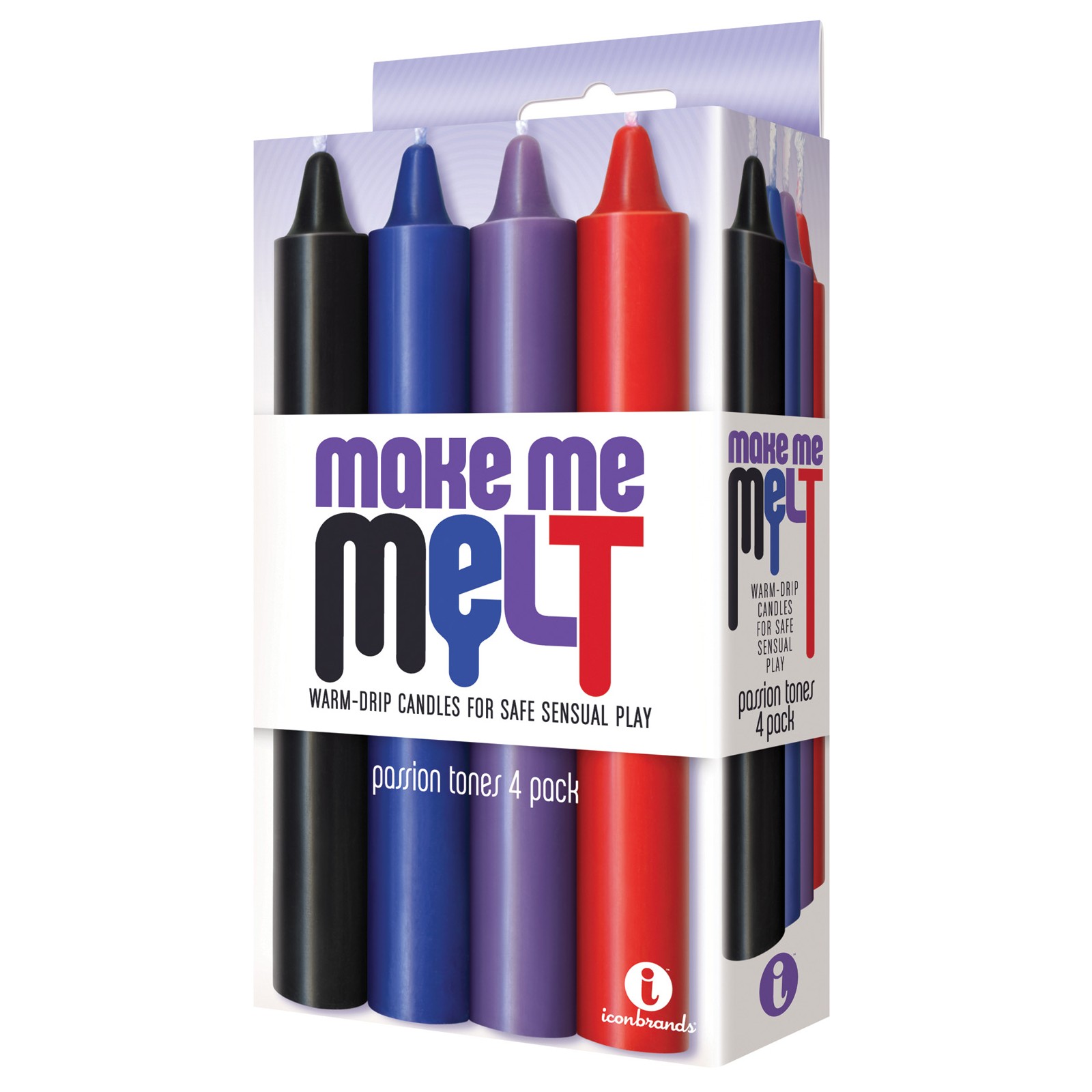 The 9's Melt Sensual Warm Drip Candles - Pack of 4 The 9's Melt Sensual Warm Drip Candles - Pack of 4