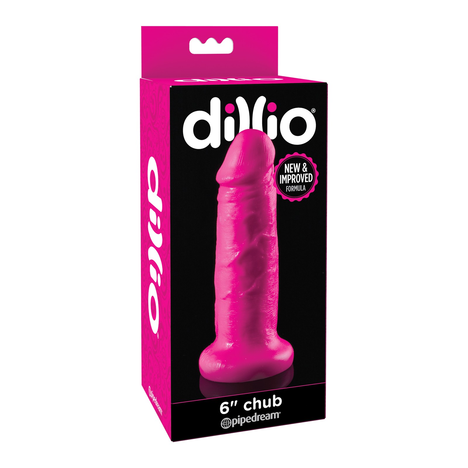 Dildo Dillio 6" Chub Rosa para Placer Máximo Dildo Dillio 6" Chub Rosa para Placer Máximo