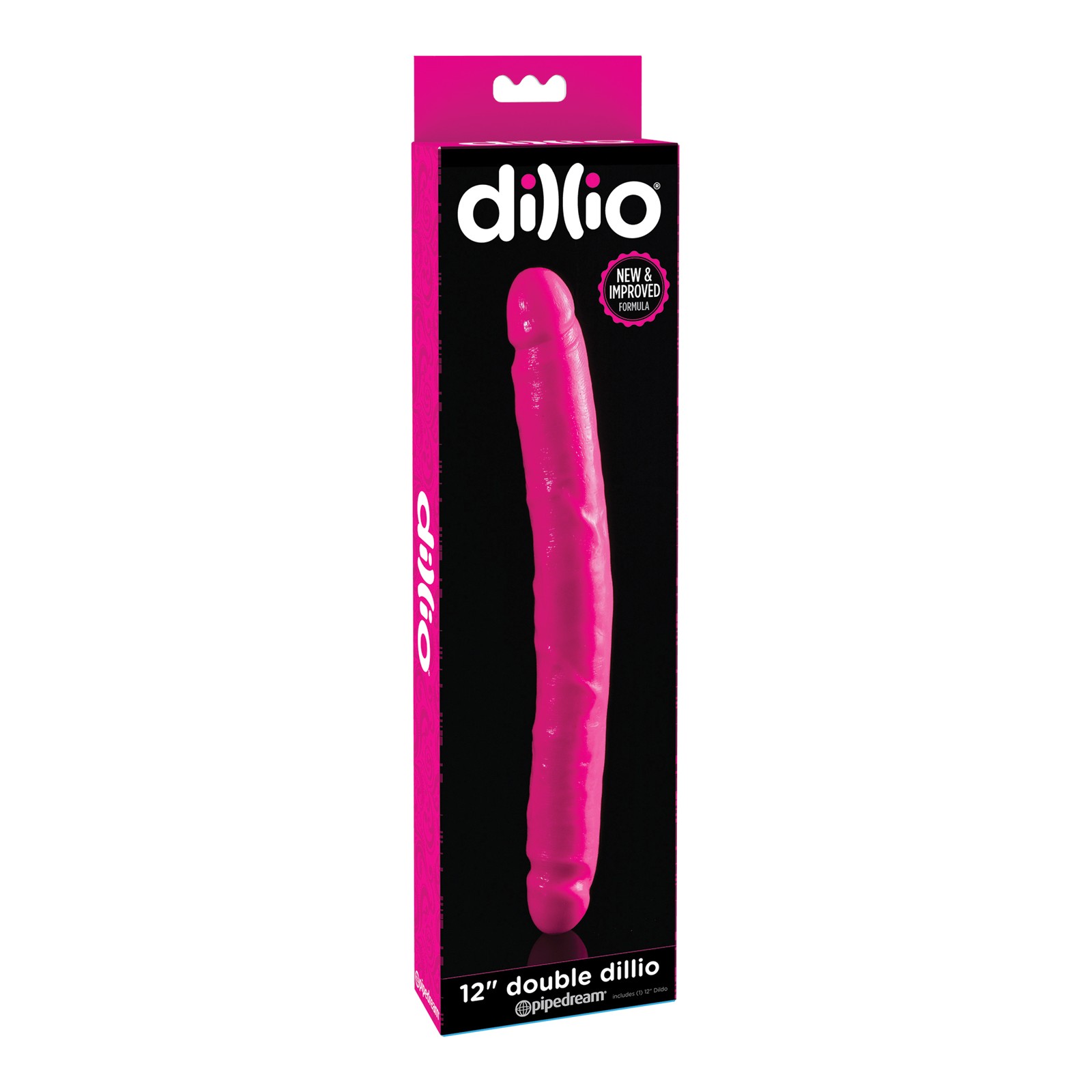 Dillio 12" Doble Dillio Rosa Dillio 12" Doble Dillio Rosa